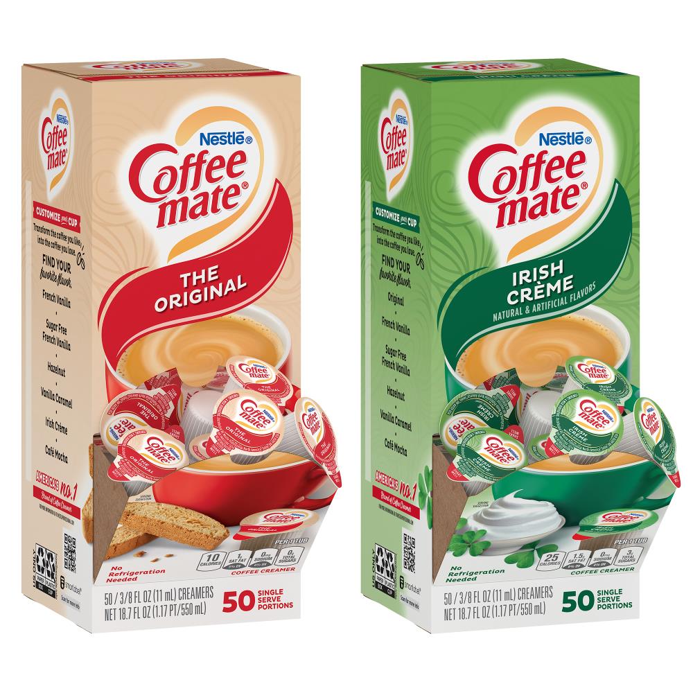 Coffee Mate Coffee mate singles variety pack 4-Pack Single-Serve Non-dairy  Creamer in the Single-Serve Coffee & Beverage Accessories department at