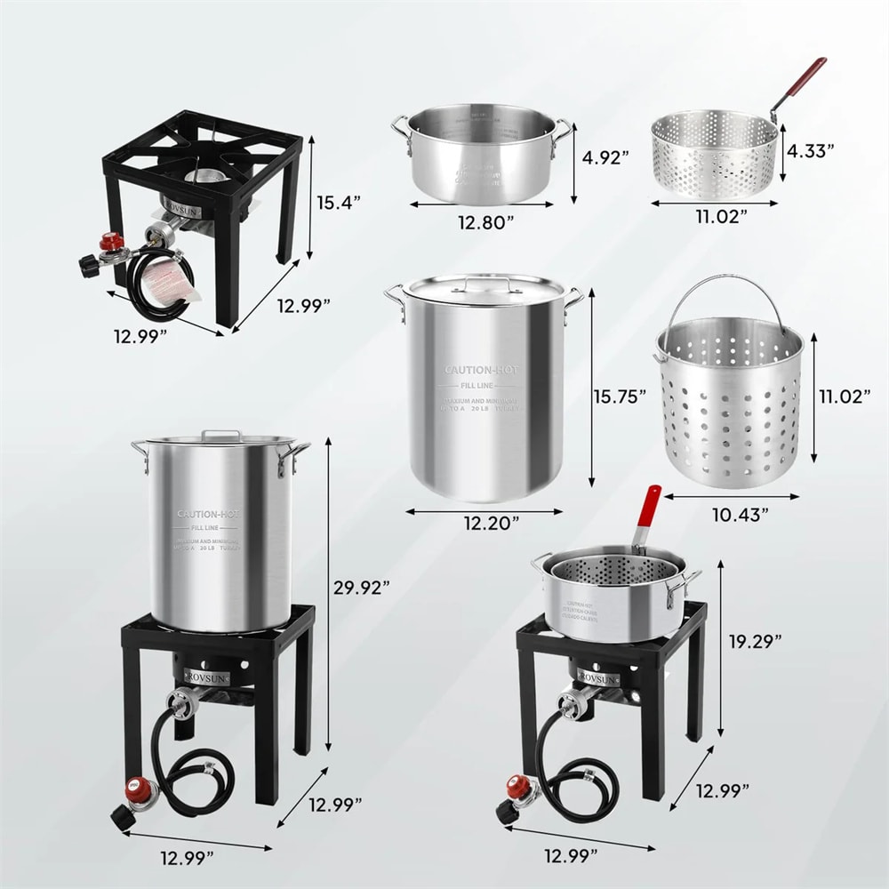 Outopee LO2G57000508 Gas-Turkey-Fryers - View #2