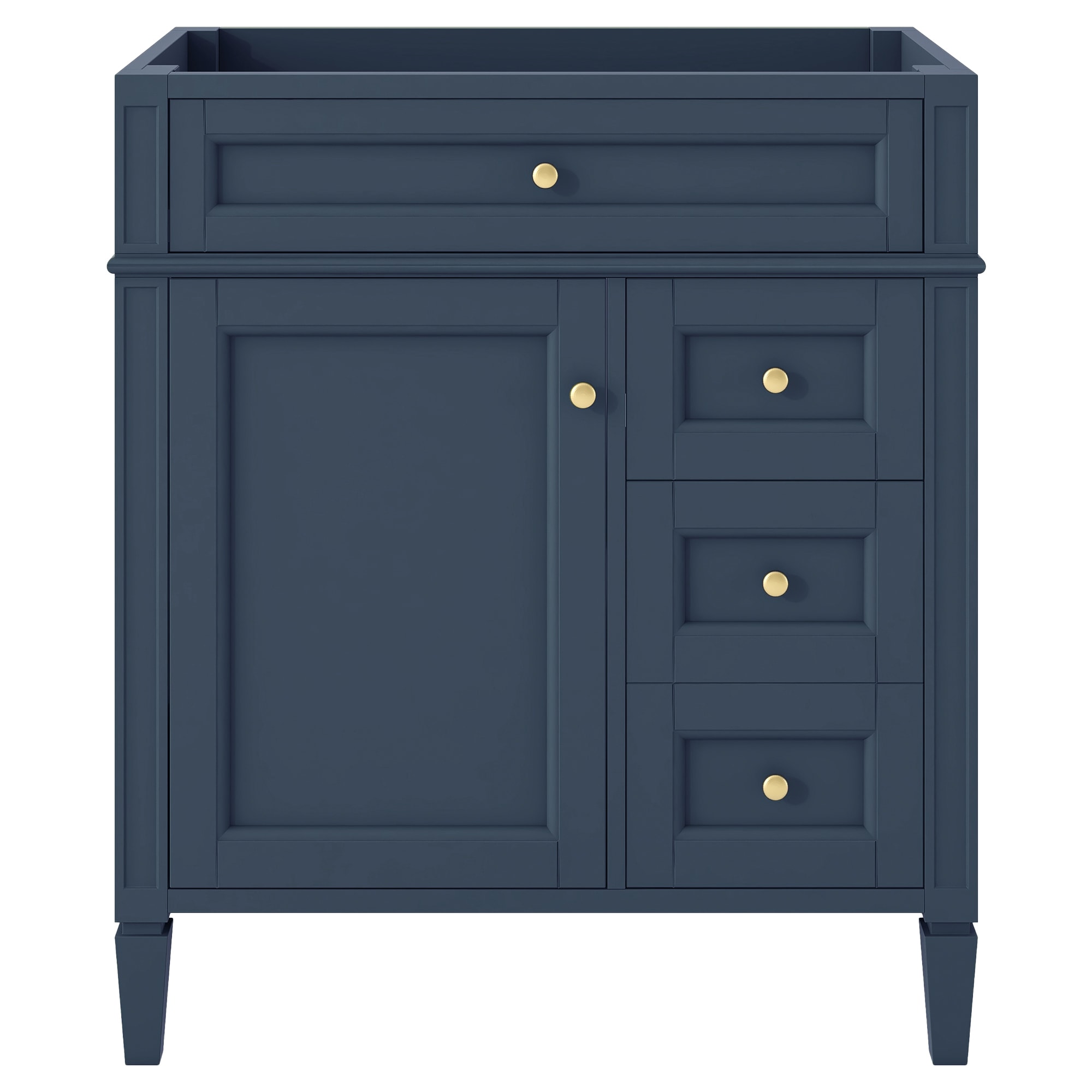 Nestfair 29.3-in Blue Makeup Vanity