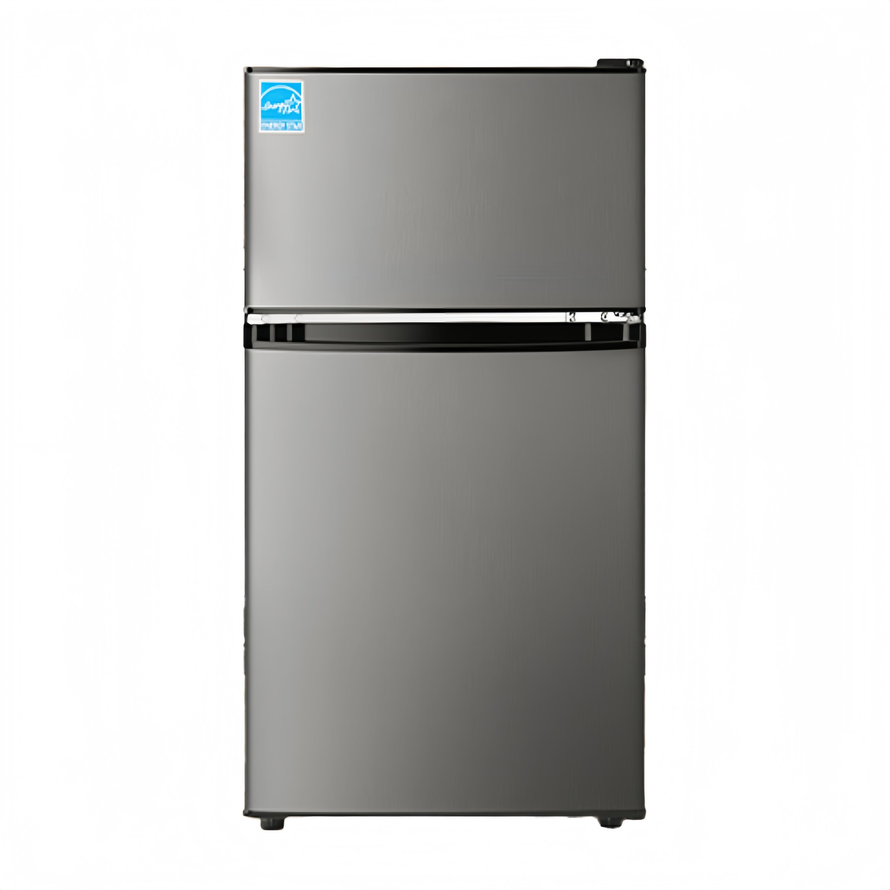 3.1-cu ft Mini Fridge with Freezer(Stainless Steel)ENERGY STAR #BWVYEP1SWITR90YP