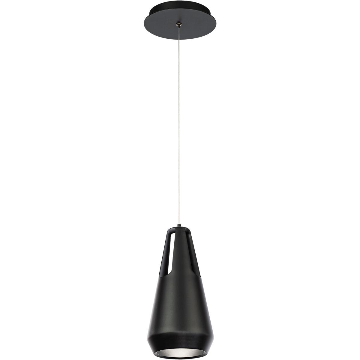 Modern Forms 2124596 PD-66110-BK Ingot LED 19 inch Black Mini Pendant Ceiling Light