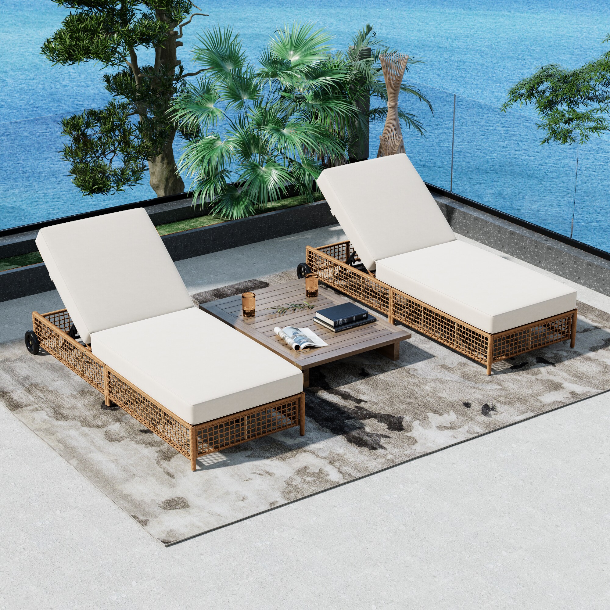 SINOFURN SYB060008GY Patio-Chairs - View #2