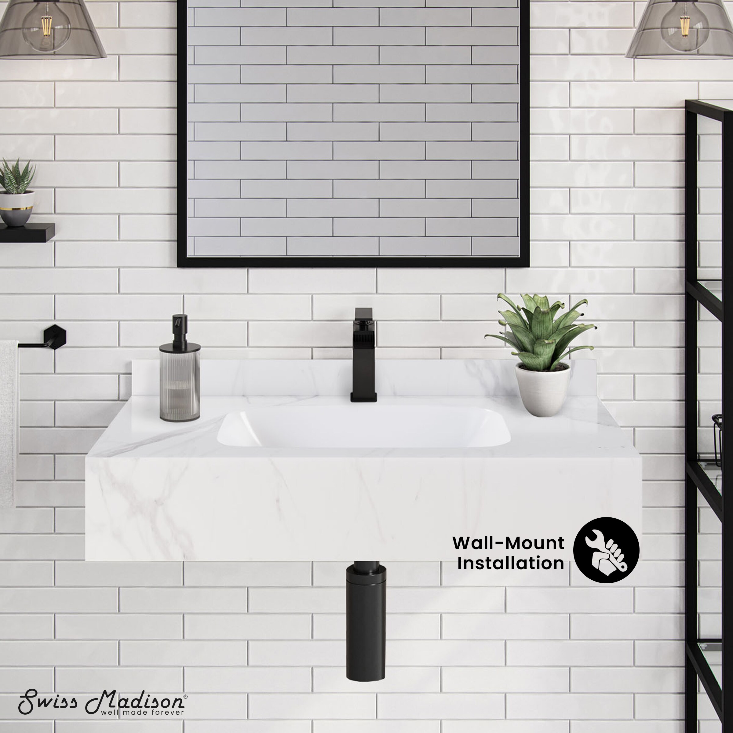 Swiss Madison SM-25-WSVIC02WM Bath-Sink - View #3