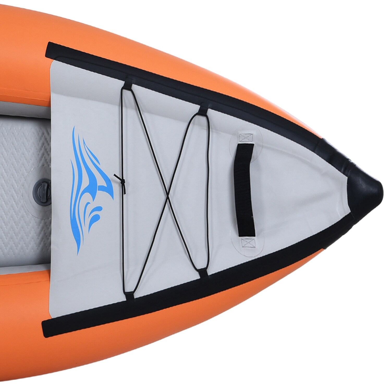 Bybafun Sit-in 2 Person 13-ft PVC Kayak in the Kayaks department at