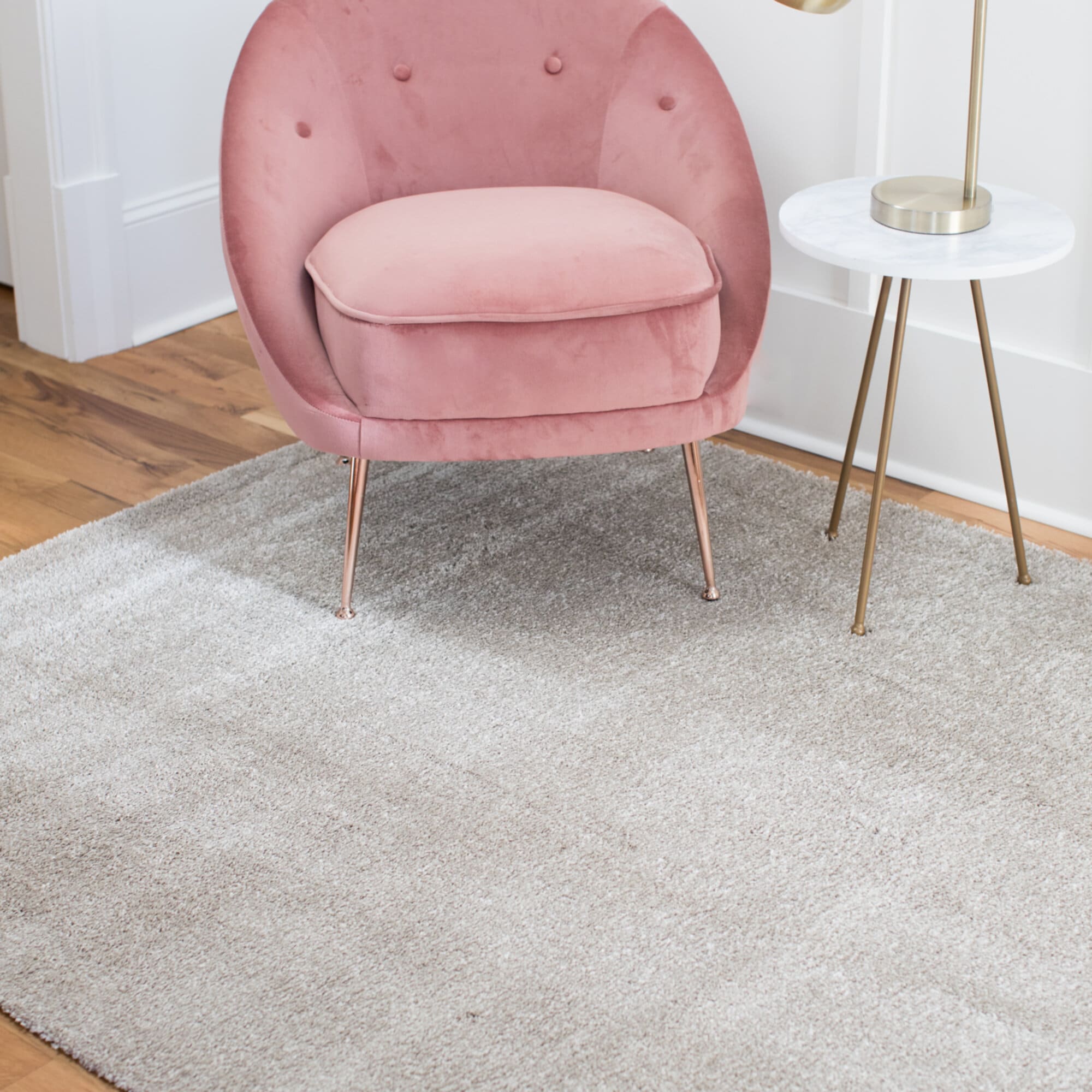Balta 3001505 Jacob Sand 5 x 7 5 x 7 (ft) Loomed Polypropylene Cream Rectangular Indoor Solid Global Area rug