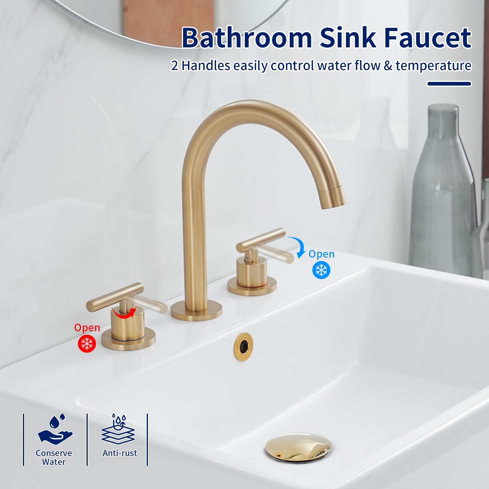 BWE A-916441-BG Lavatory-Faucets - View #3