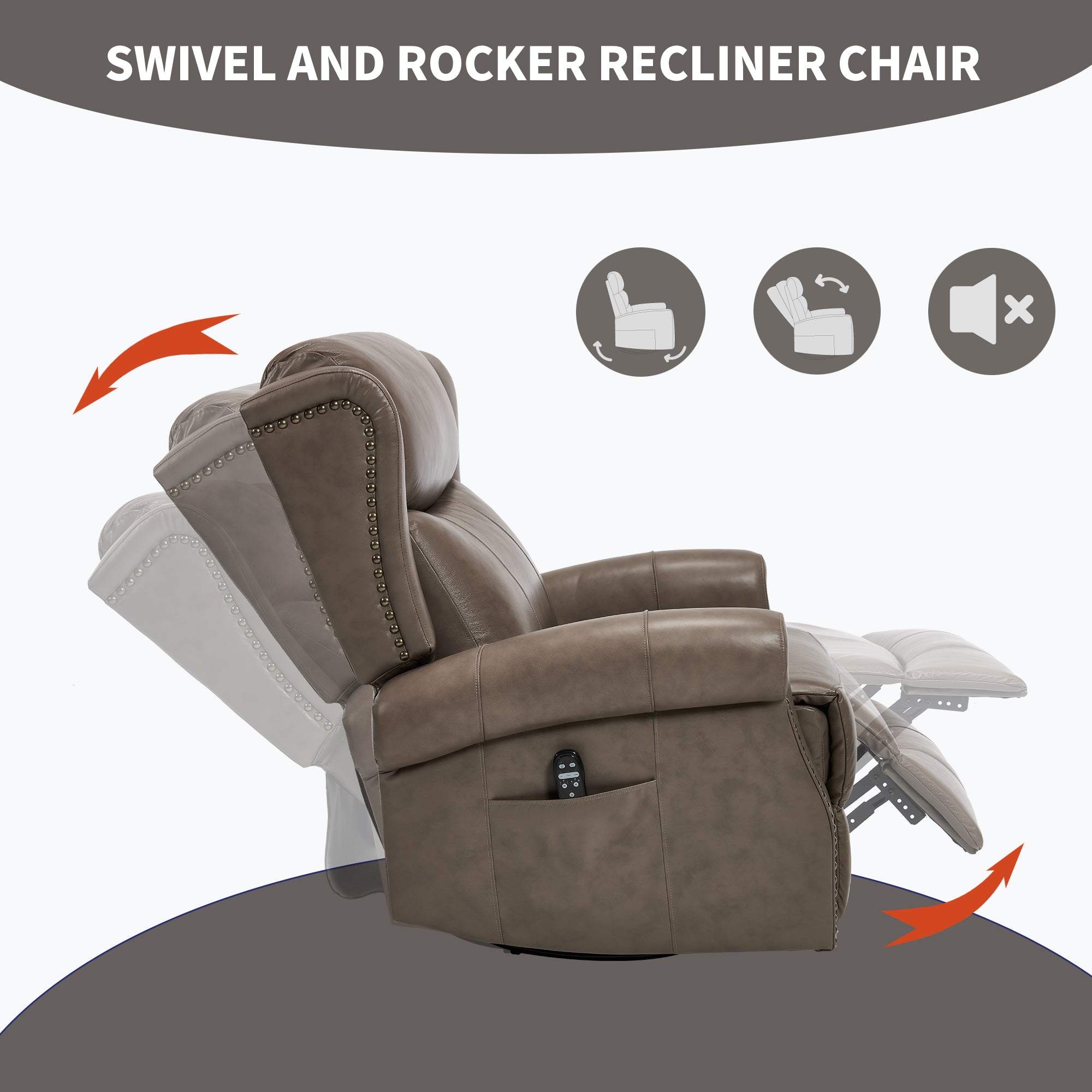 Boyel Living BL-CN463GY recliners - View #4