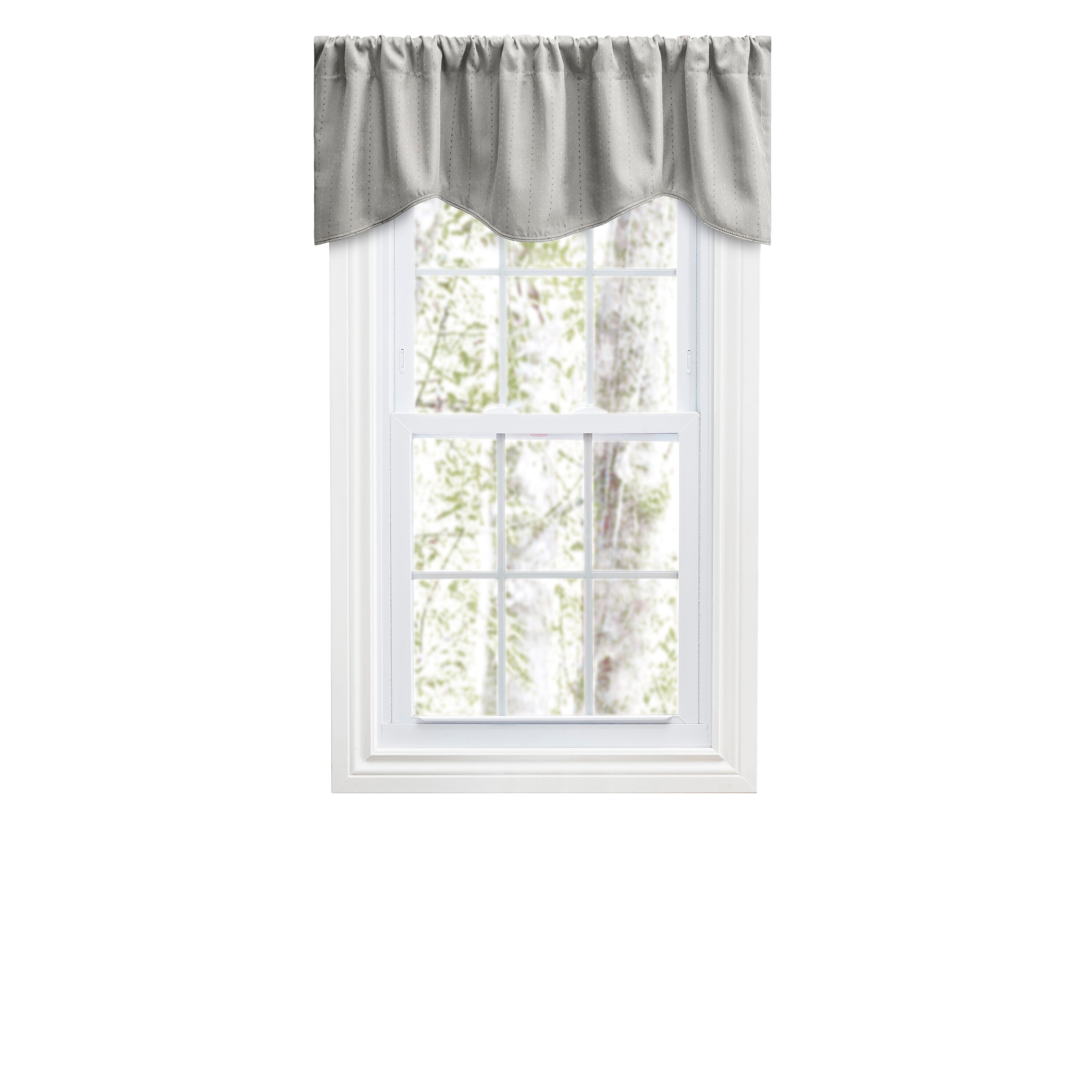 Ricardo Trading 01125-02-017-15 17-Inches Smoke Room darkening Rod pocket Single curtain panel