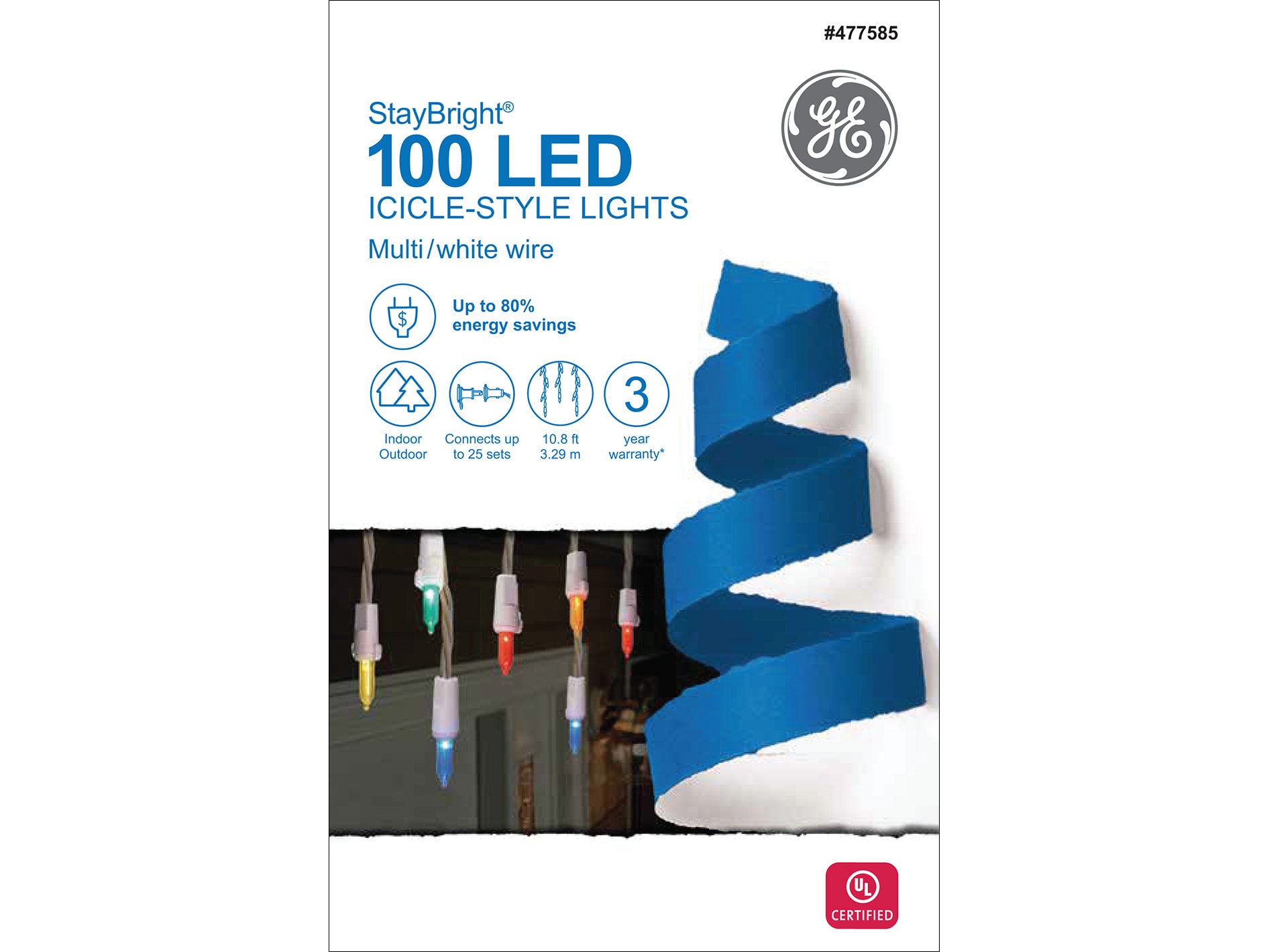 GE 90865LO Christmas-Icicle-Lights - View #7
