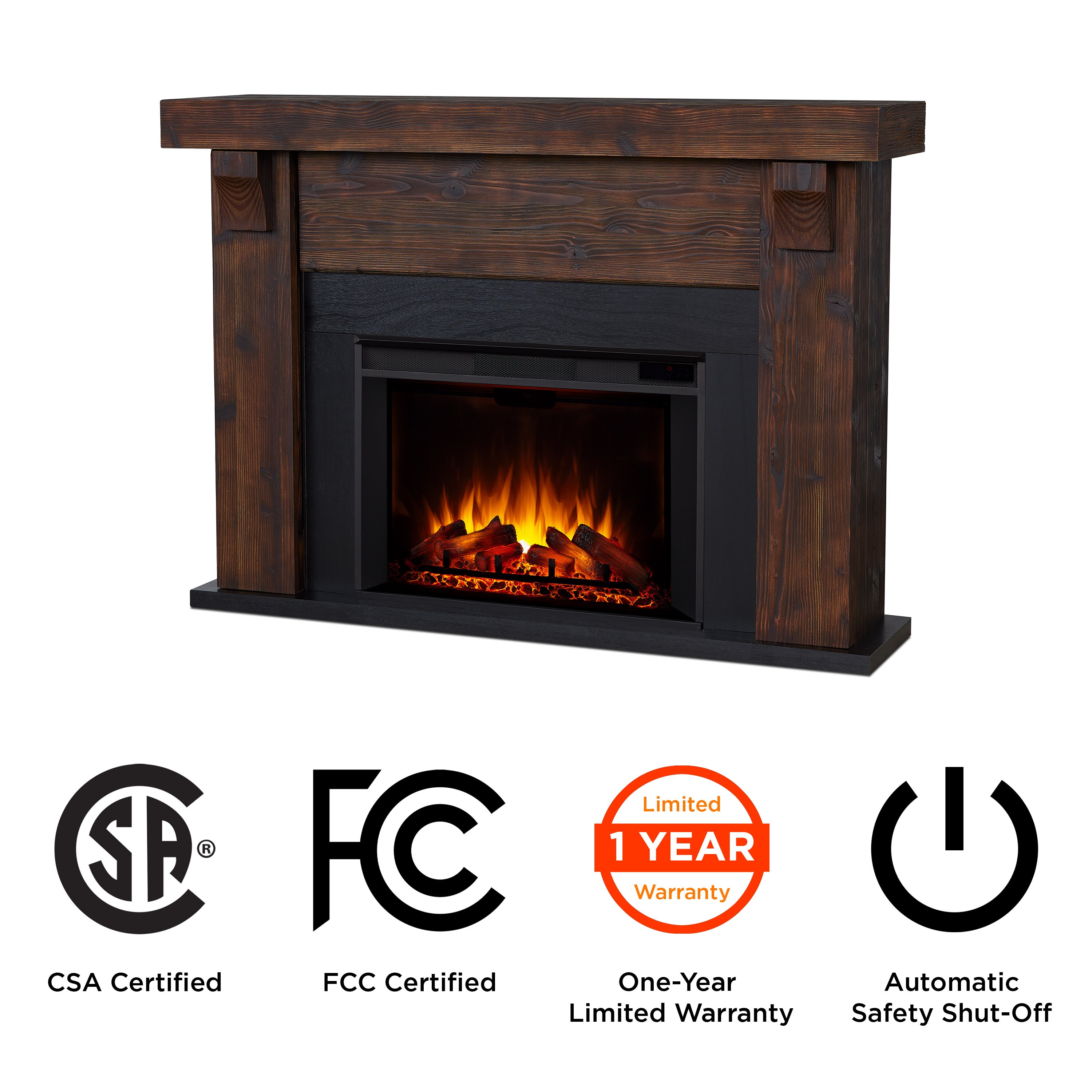 Real Flame 8700E-CHBW Electric-Fireplaces - View #5