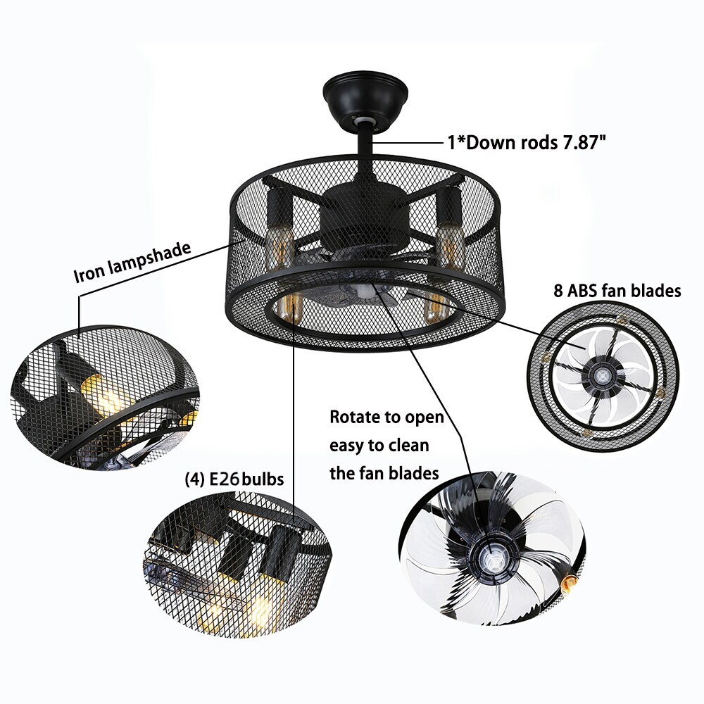 Oukaning HG-HCXLST-6773-US Ceiling-Fans - View #6