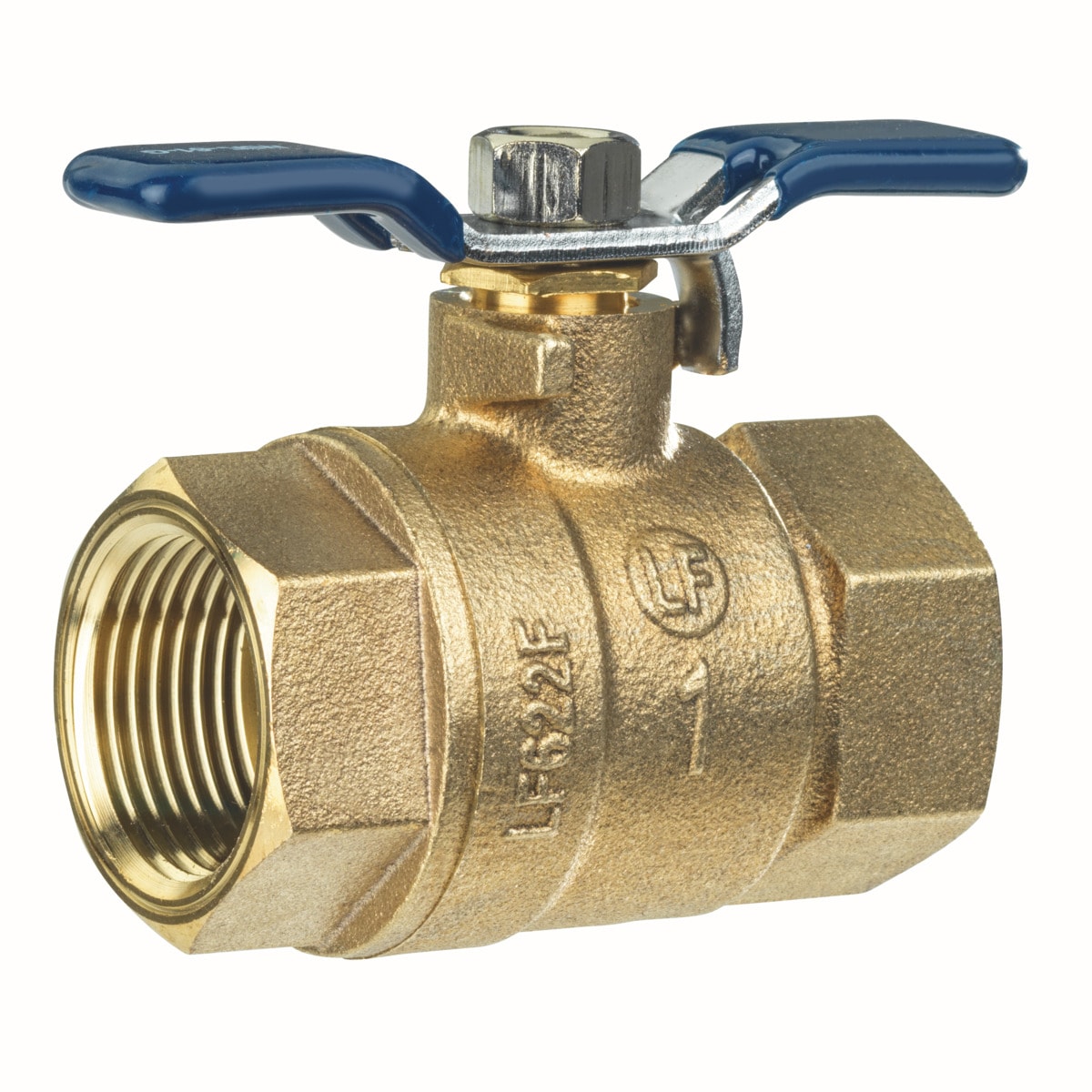 ぷー FEBCO LF622F 1-in FNPT Brass Ball Valve LFBV 1 at Lowes.com