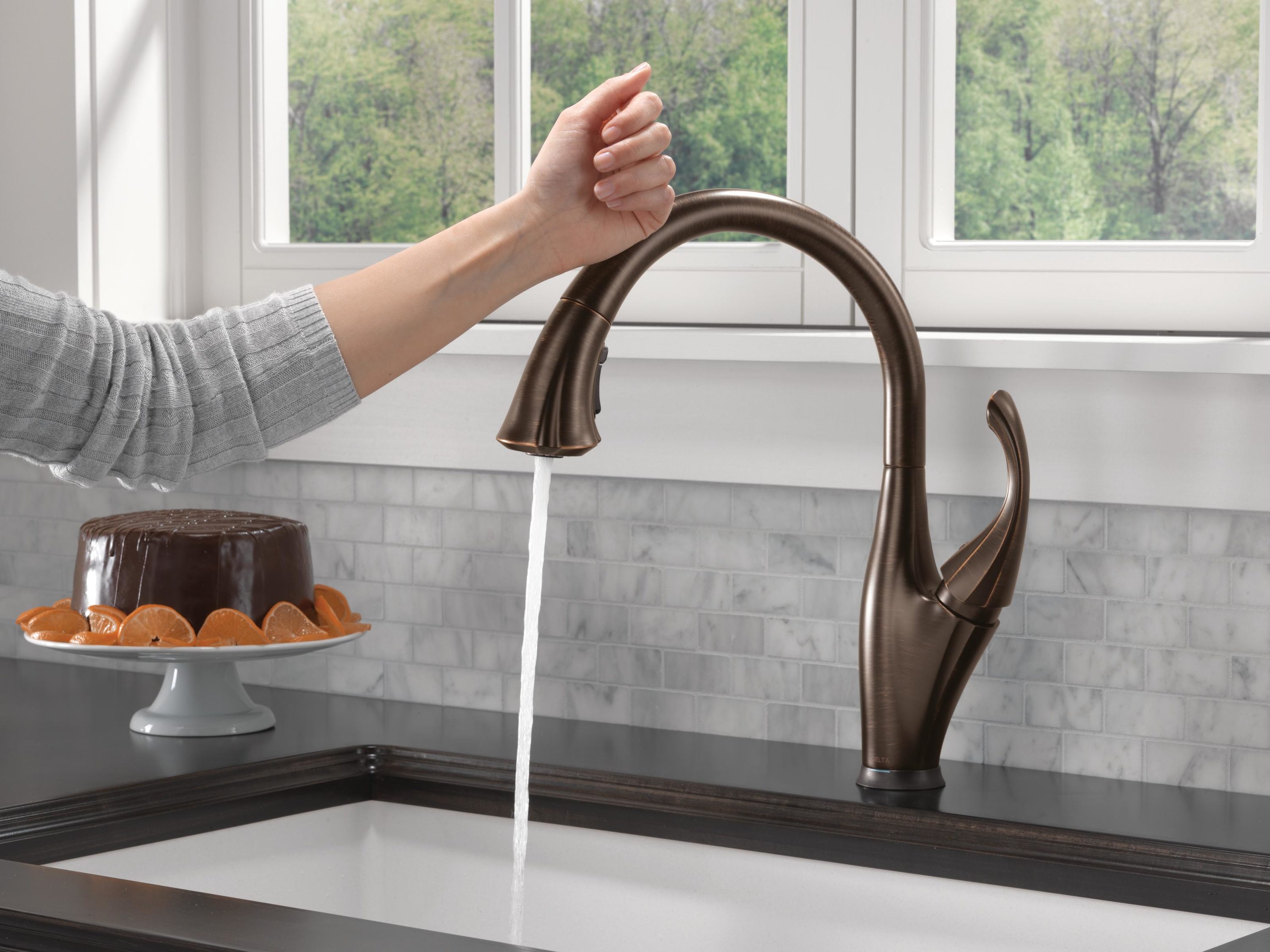 Delta 9192T-RB-DST Kitchen-Faucets - View #2