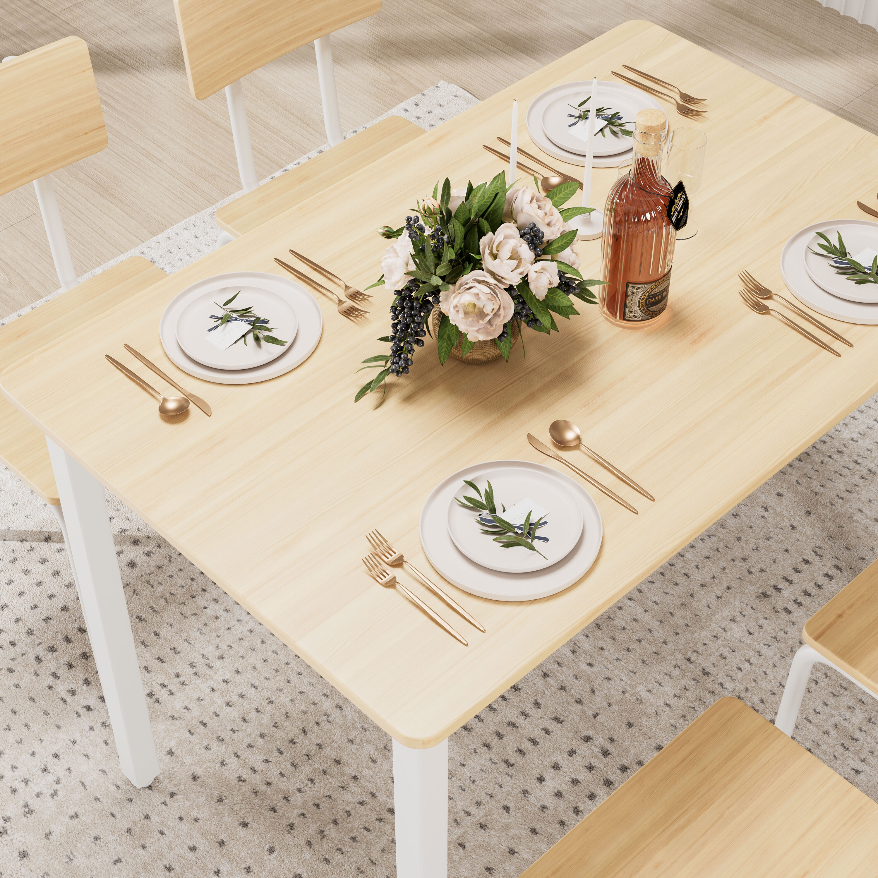 Mondawe OR-W34AD-OF Dining-Sets - View #2
