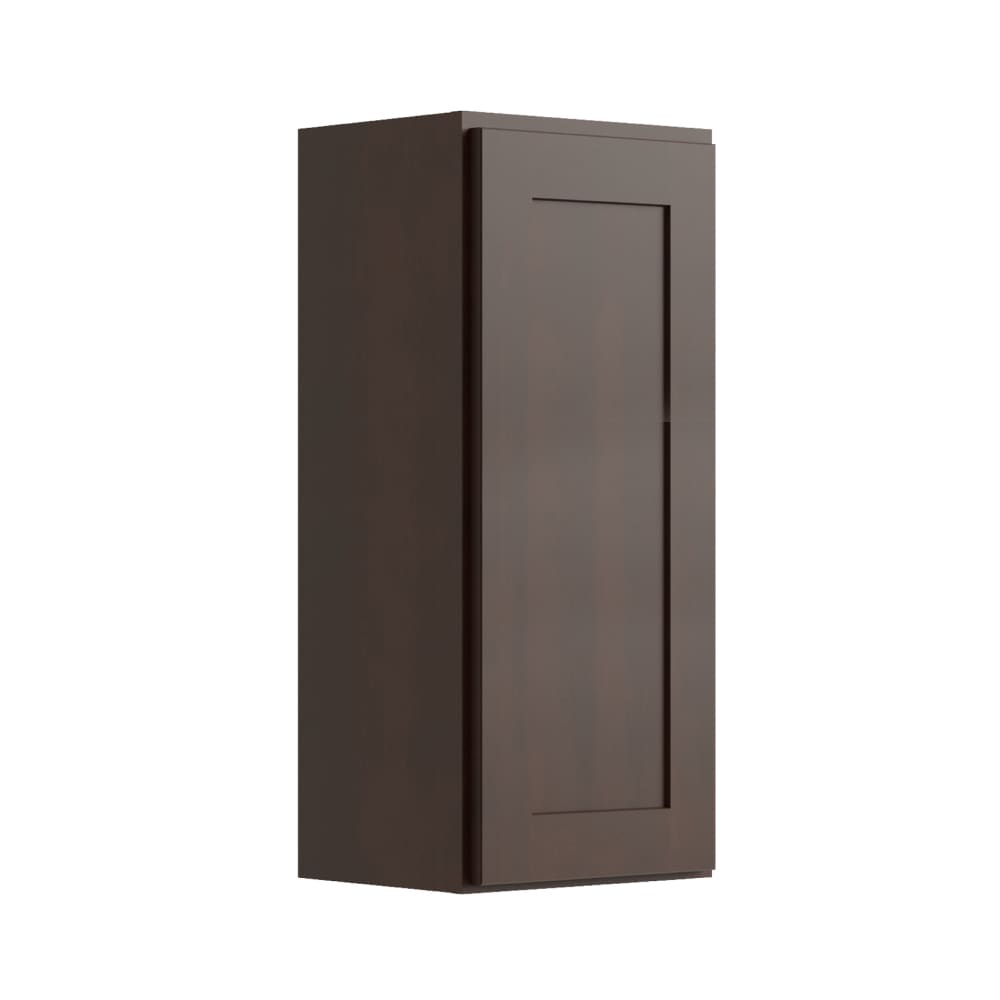 RELIABILT L11-1836 Parkstone 18-in W x 36-in H x 12-in D Espresso Wall Fully assembled Plywood Cabinet Shaker)