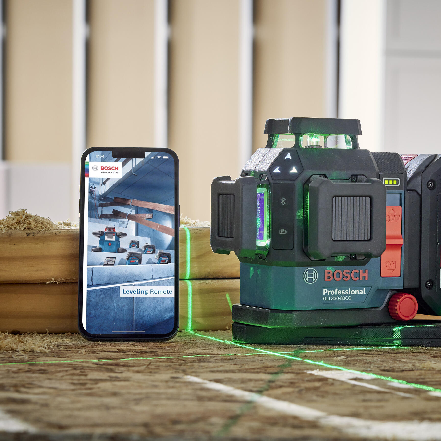 Bosch GLL330-80CGL Laser-Level - View #4