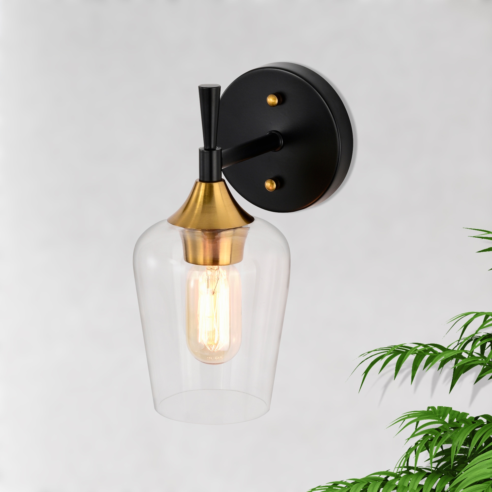 Edvivi EW2534BKAB Arlo 4.7-in 1 -Light Antique Brass Modern/contemporary Vanity light