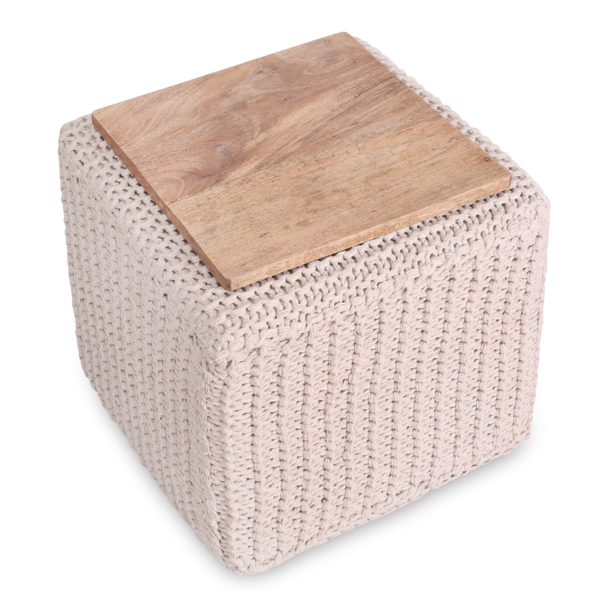 Loft Lyfe LPF412-21IV-LS Indoor-Ottomans - View #6