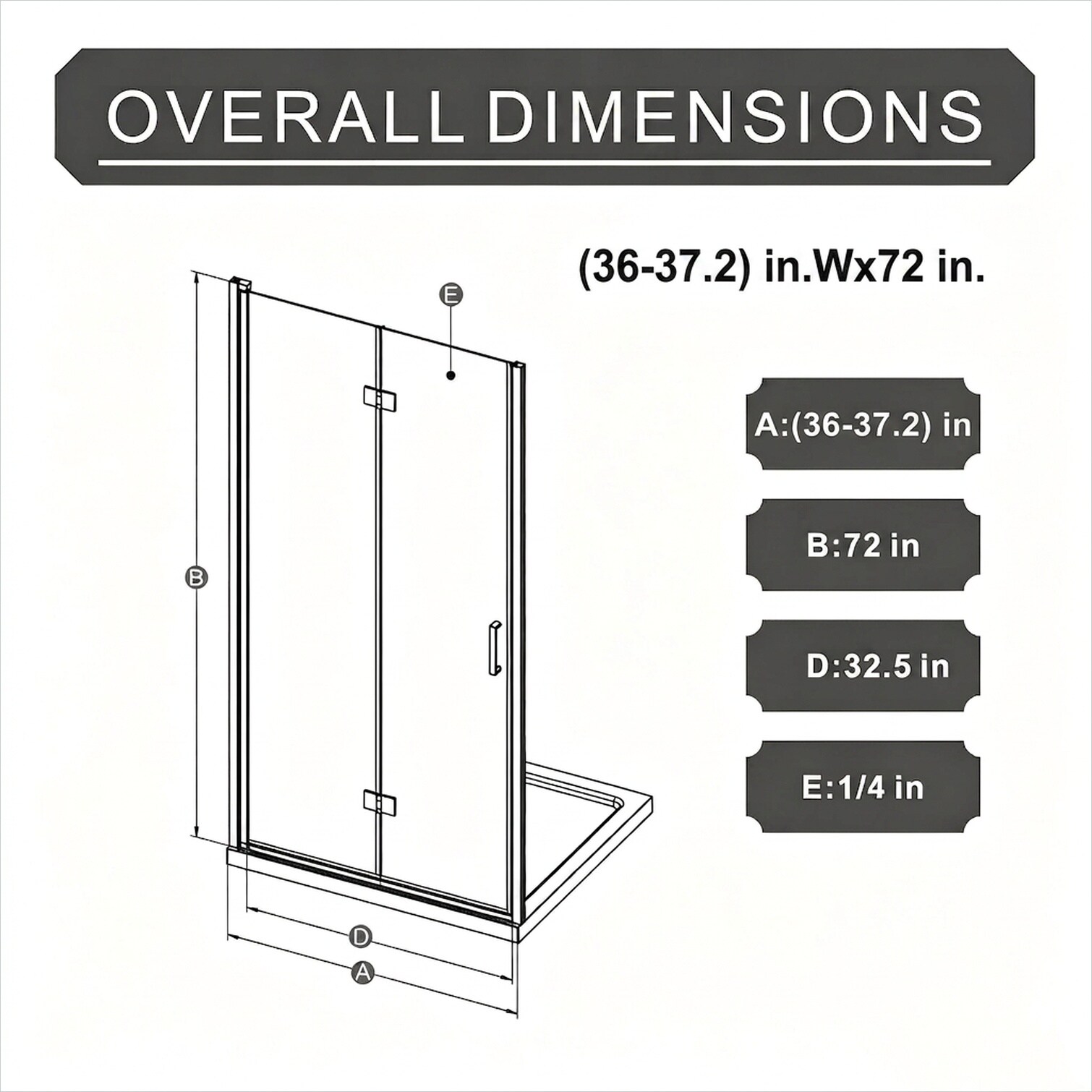 Naturefalls R9B30RRHLXR8 Shower-Doors - View #3