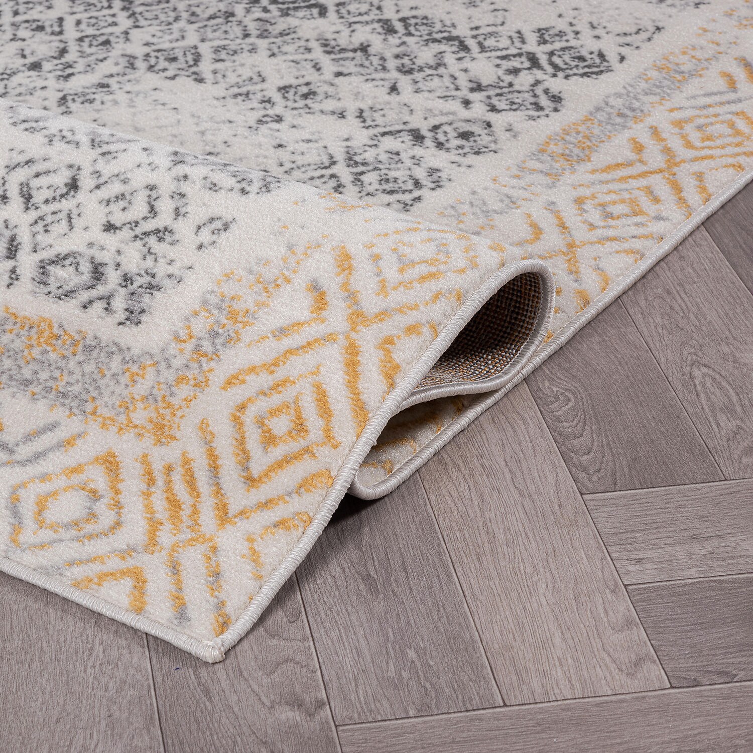 World Rug Gallery 2095YELLOW2X7 rugs - View #5