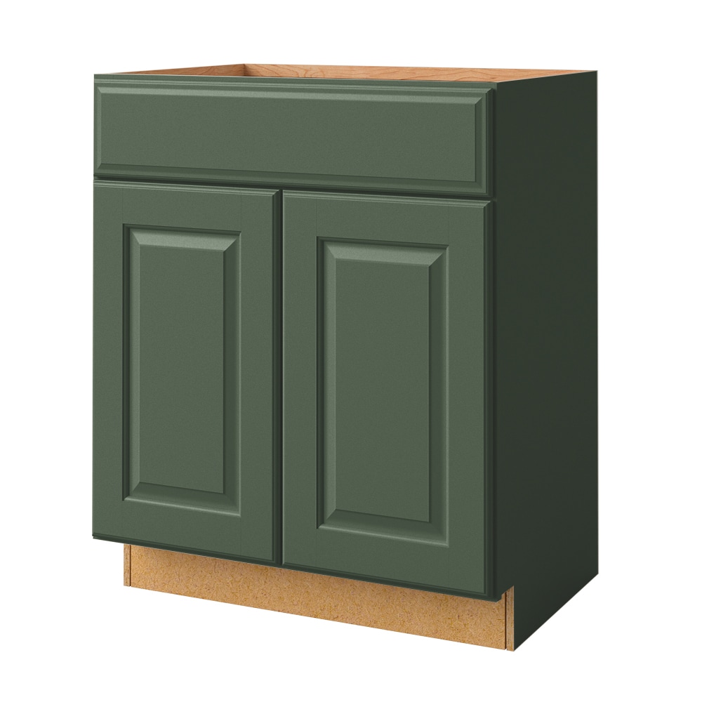 allen + roth 55281MT Marston 27-in Sage Bathroom Vanity Base Cabinet without Top