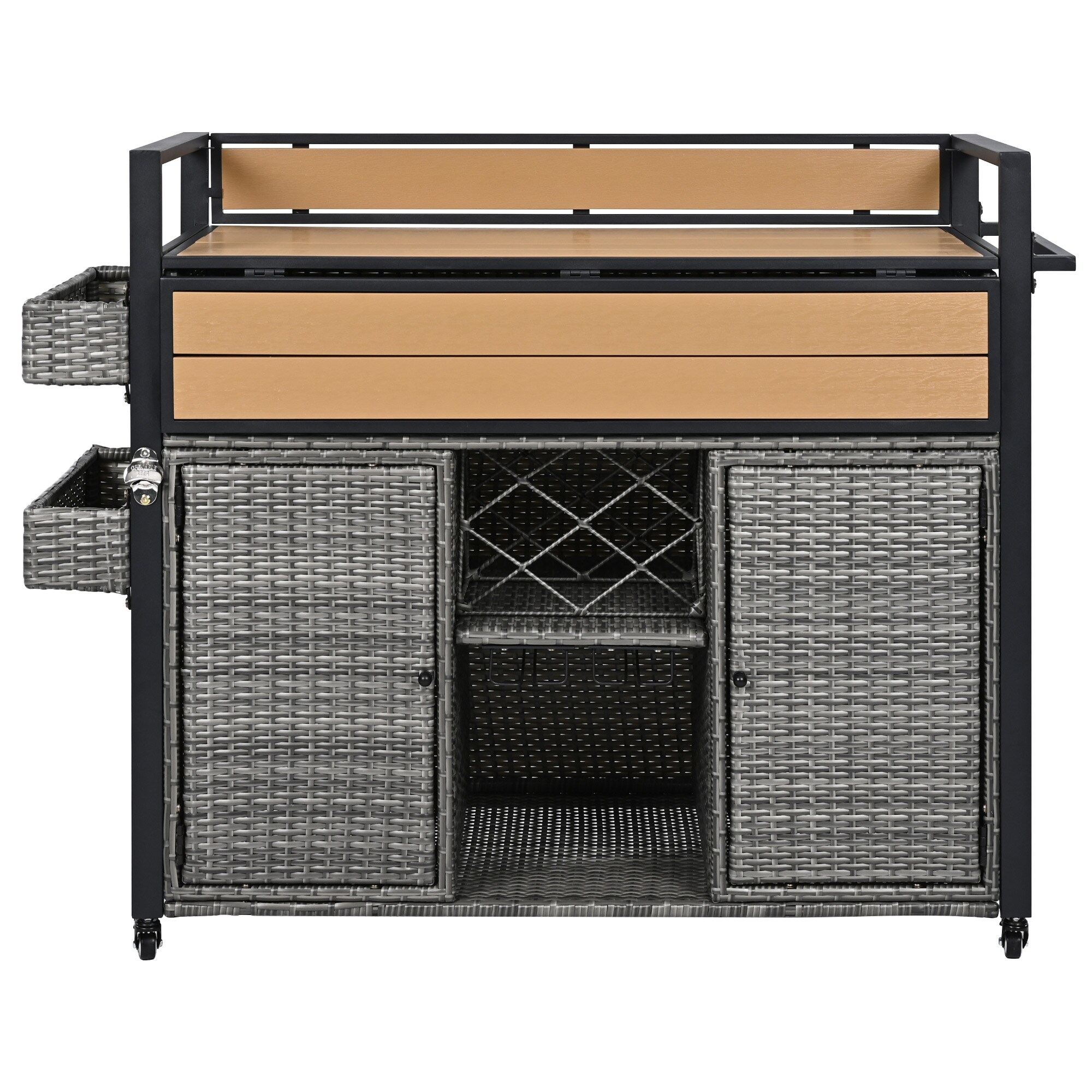 Qualler QDU33747G Grill-Carts-Grill-Stands - View #3