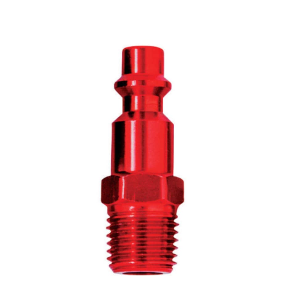 TRU-FLATE TRU FLATE Tru Match Aluminum I M Style 1/4 in MNPT Male Plug Pack of 10