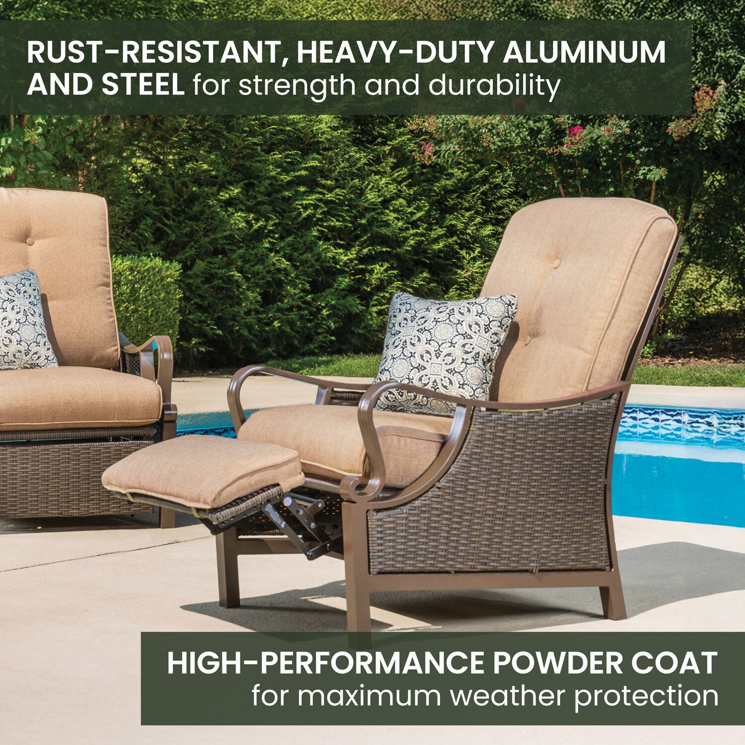 Hanover VENTURAREC-TAN Patio-Chairs - View #5