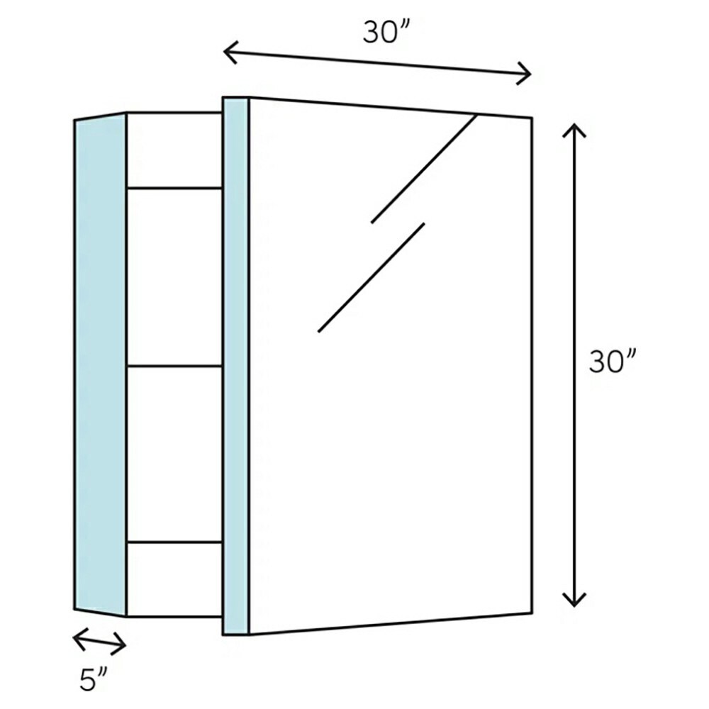 Fresca FMC023030 Bathroom-Medicine-Cabinets - View #15