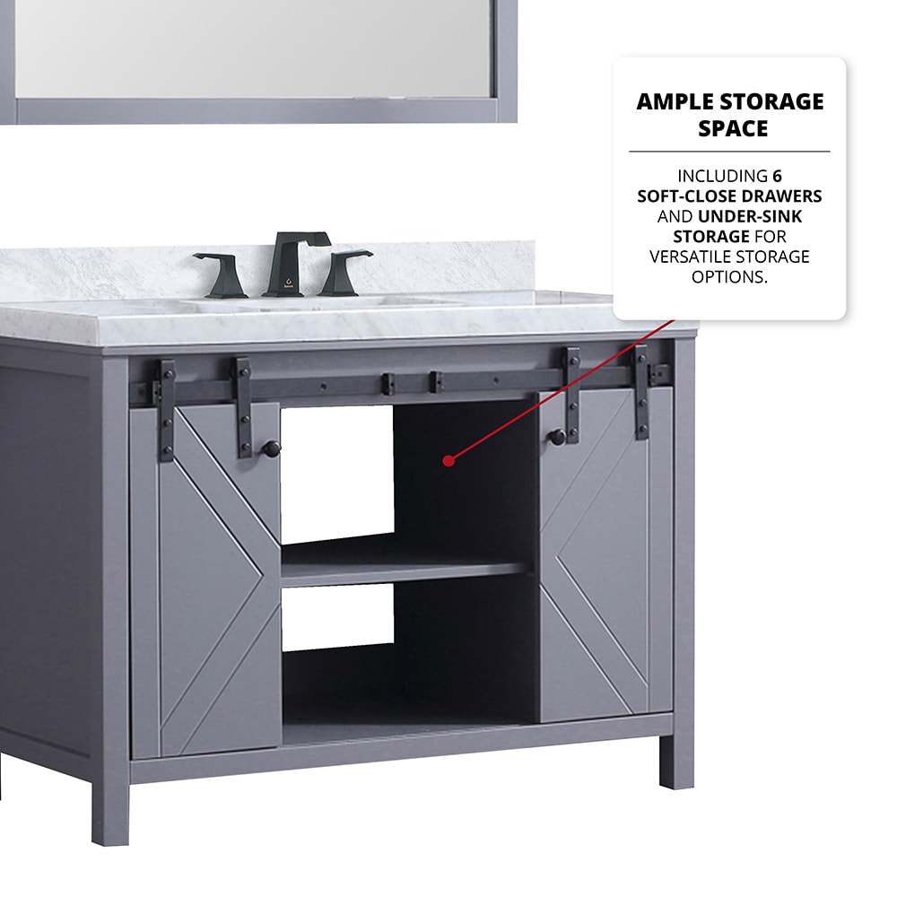 Lexora LM342248SBBS000 Bath-Vanity-Combo - View #8