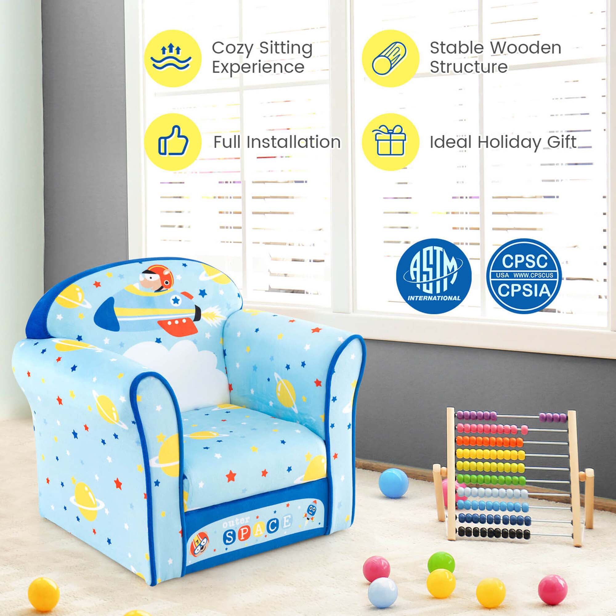 Goplus LWS00430 Kids-Chairs - View #9