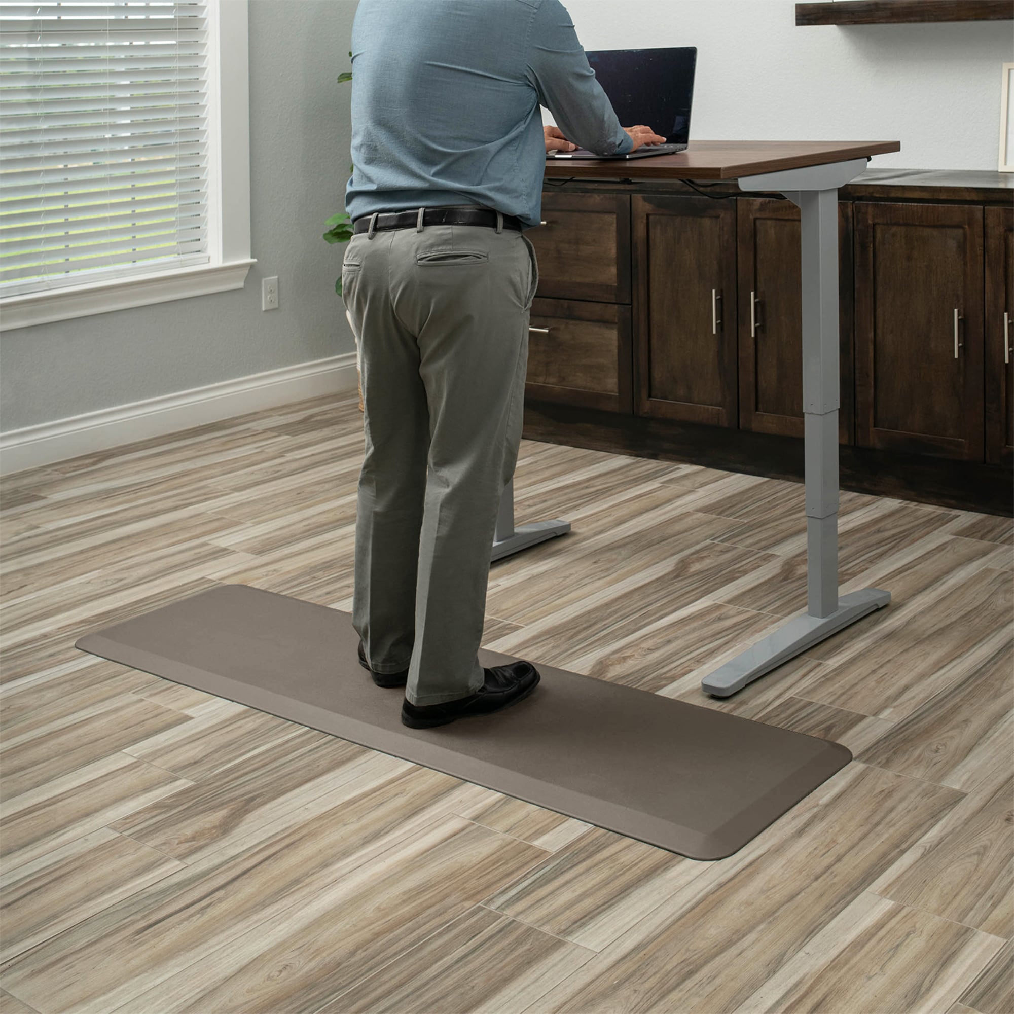 Anti-fatigue Mat for Standing Desk Made in Canada With Soft 