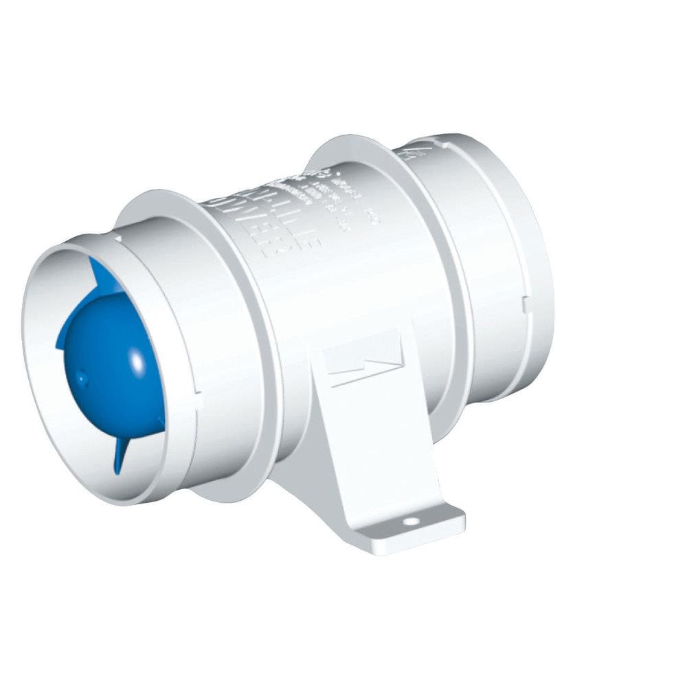 Rule 240 In-Line Bilge Blower- 4-in, 12V, 4A