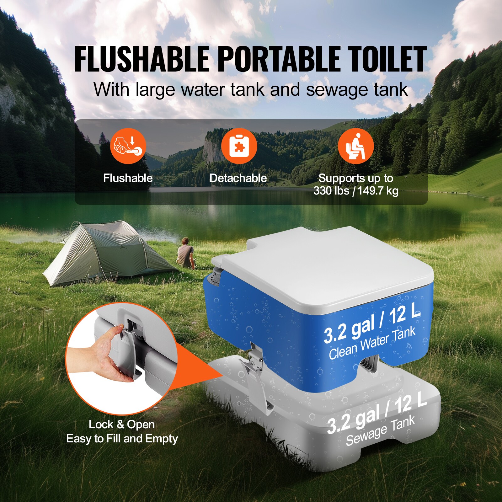 VEVOR SCDCX32GAL3203968V0 toilets - View #2