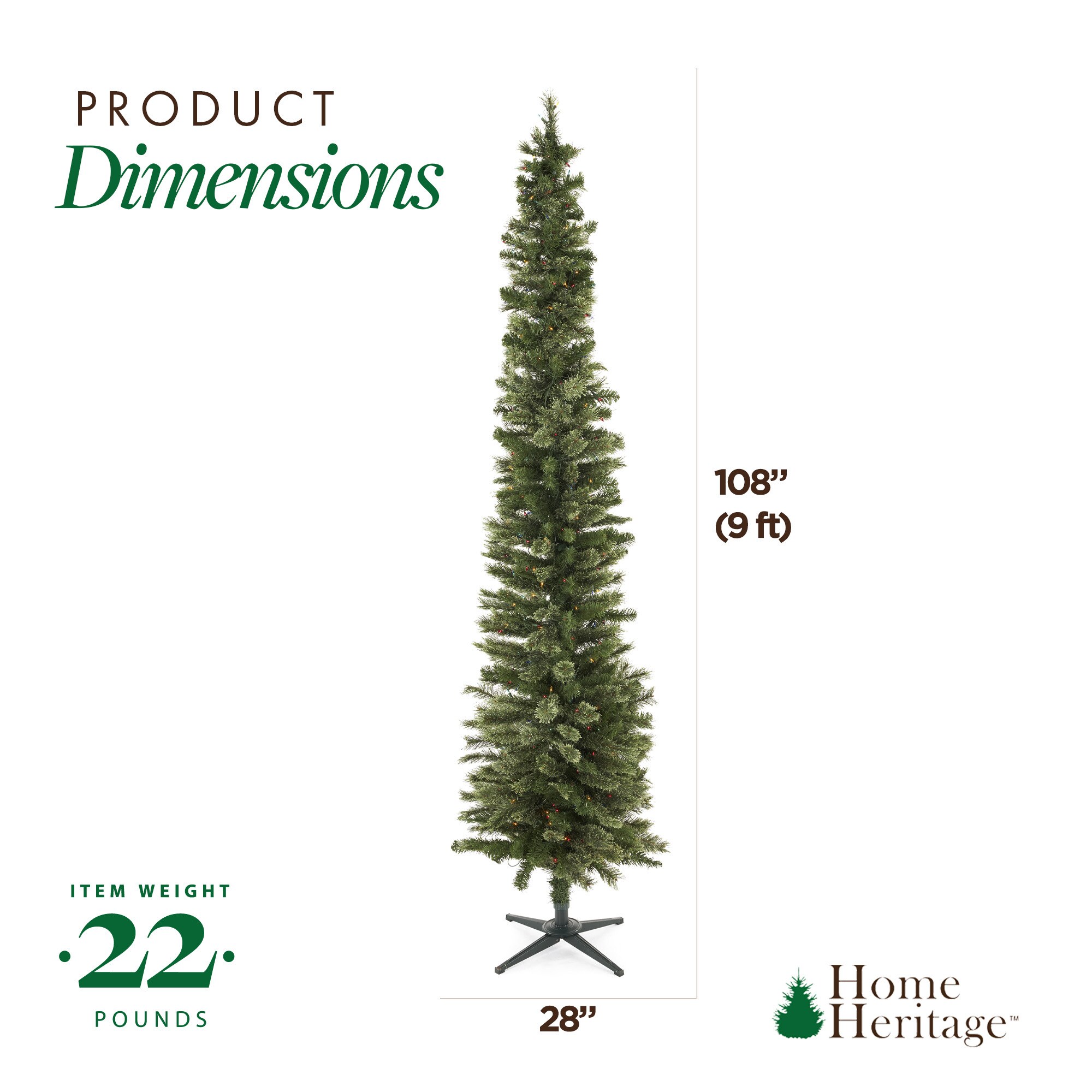 Home Heritage 183830 Artificial-Christmas-Trees - View #4