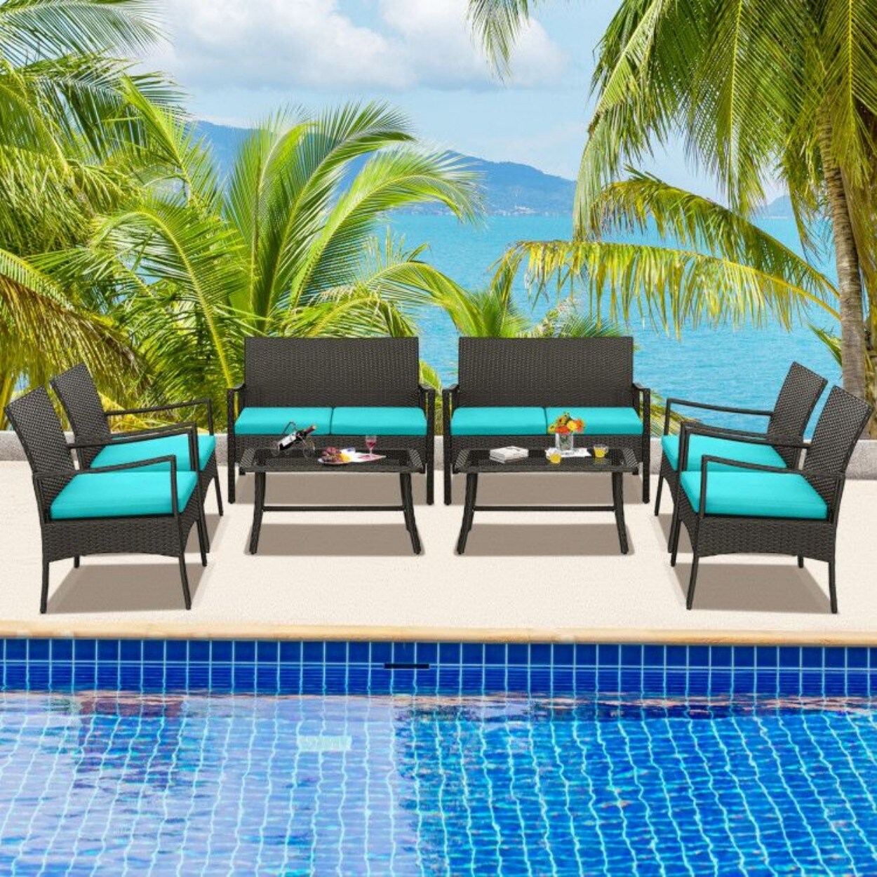 AHIOU HOME ZAAHD-HQ7YAGPS Patio-Conversation-Sets - View #4