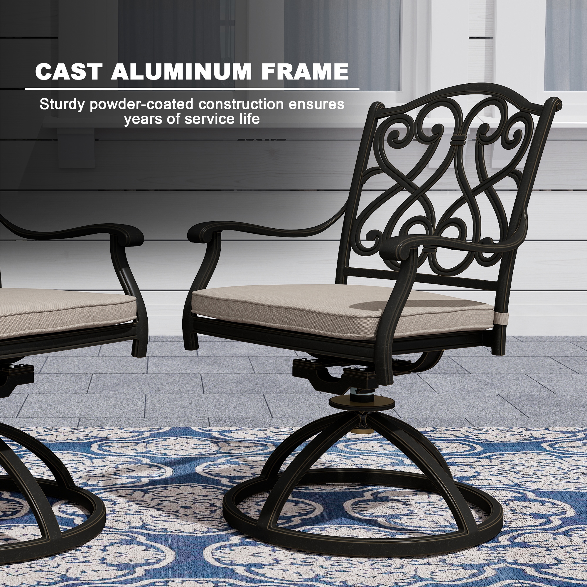 CASAINC CA-IVY203-1112 Patio-Dining-Sets - View #8