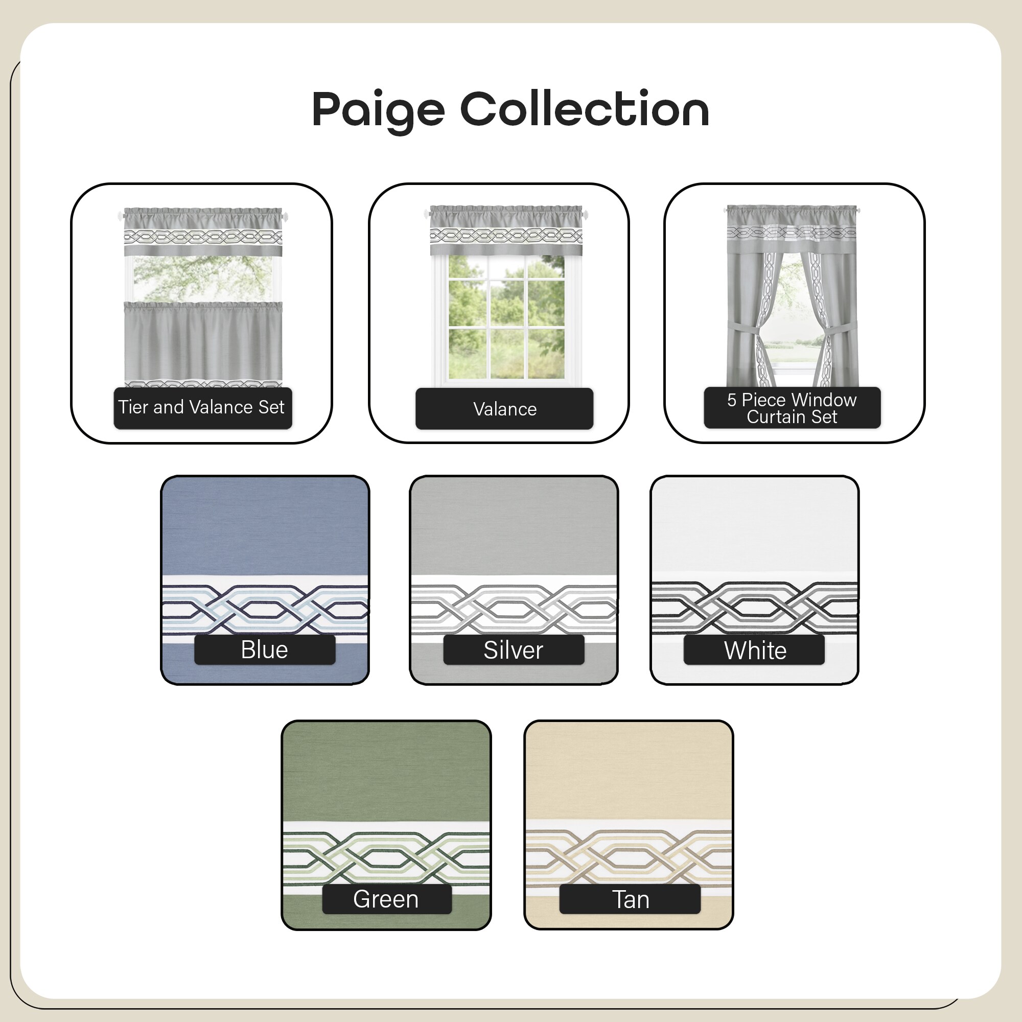 Achim PATV24SV12 valances - View #5