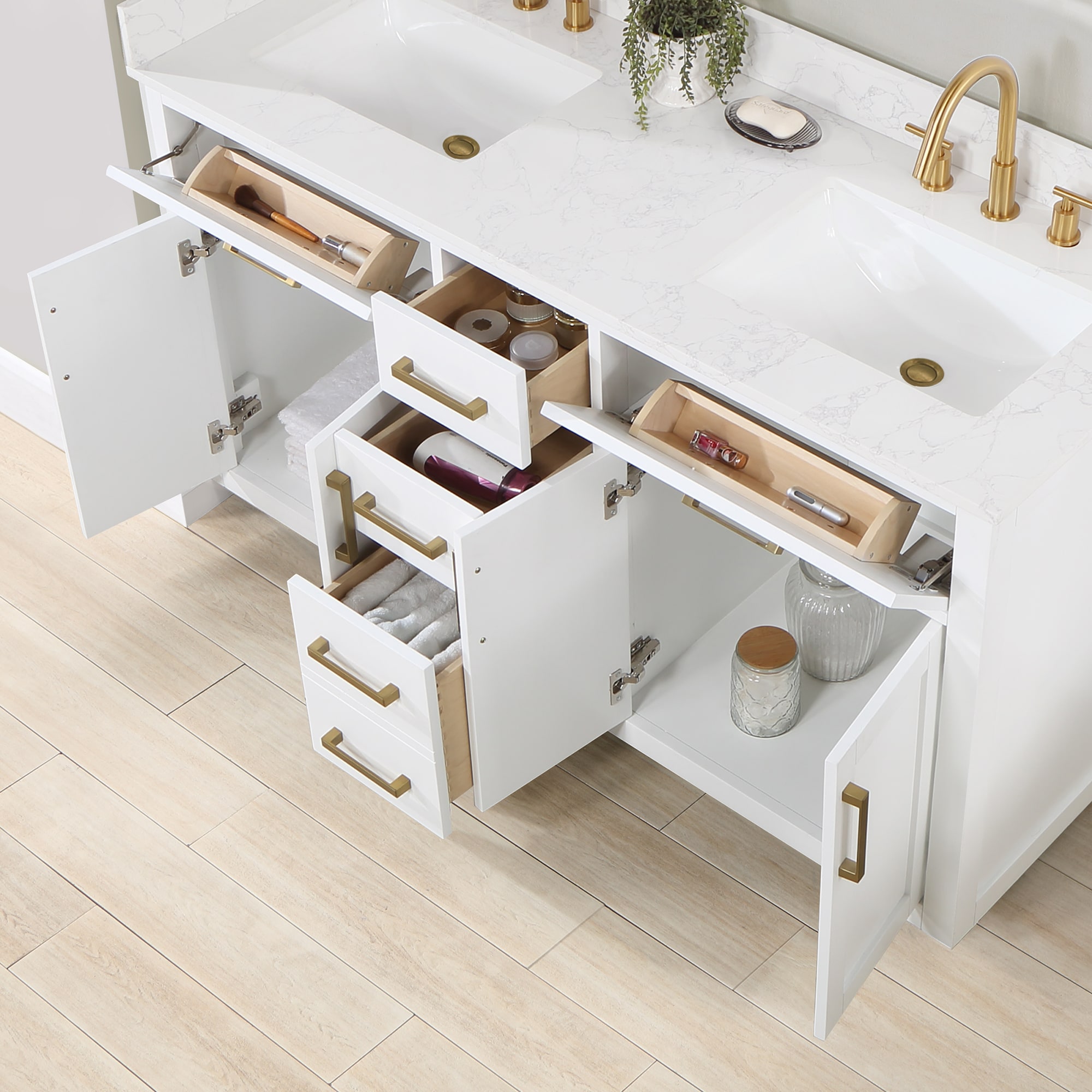 Altair 557060-WH-GW-NM Bath-Vanity-Combo - View #7