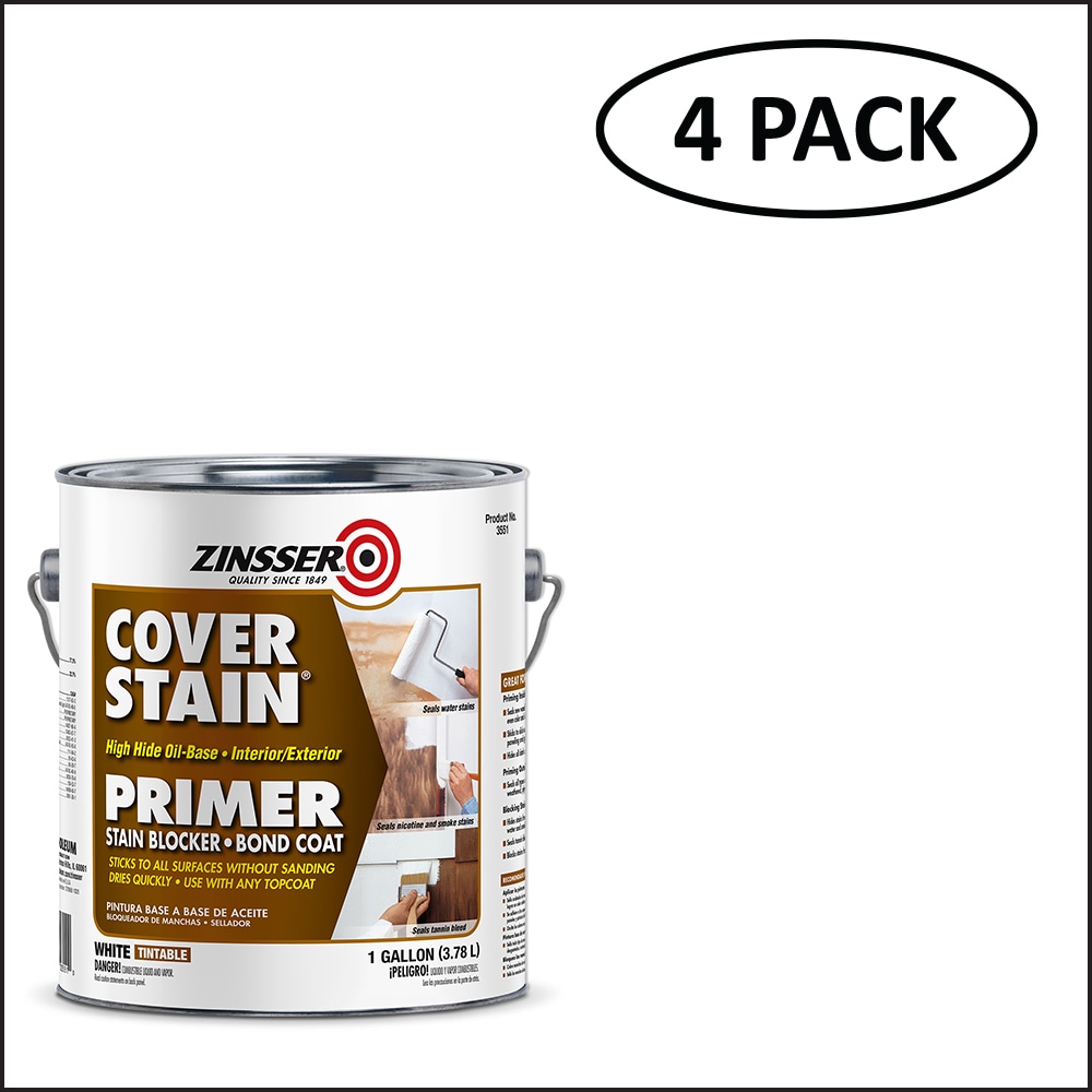 Zinsser CoverStain Interior/Exterior Multi-purpose Oil-based Wall and ...