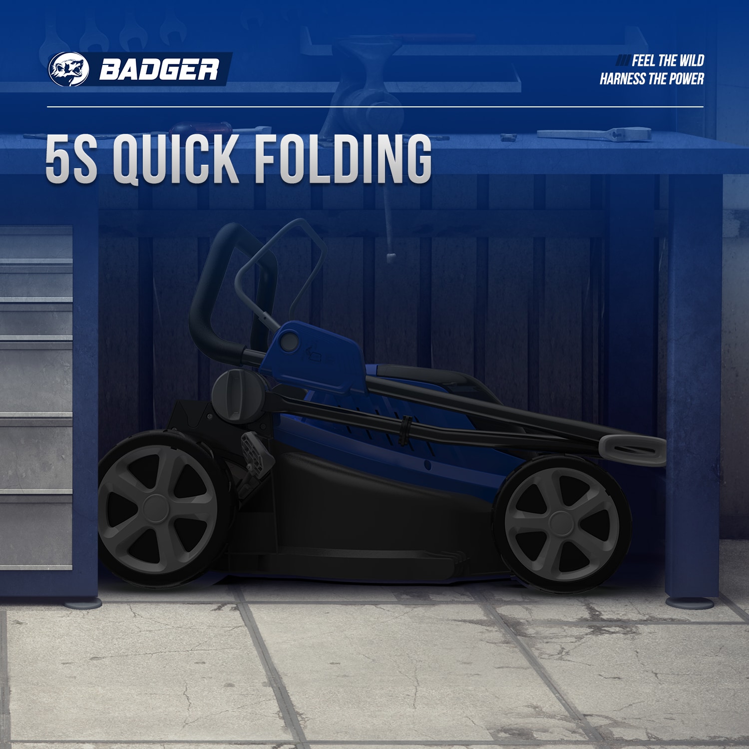 Wild Badger Power WB20V16LM Cordless-Elec-Push-Mowers - View #6