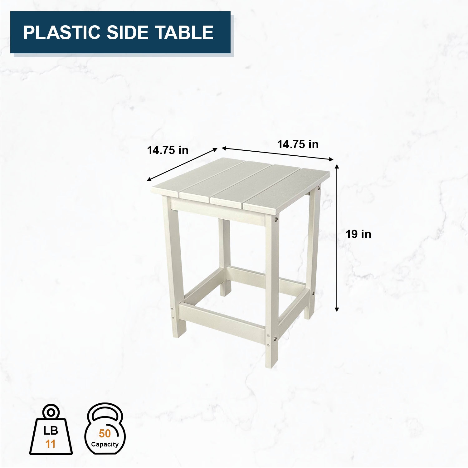 Shine Company 7601WT Patio-Tables - View #10