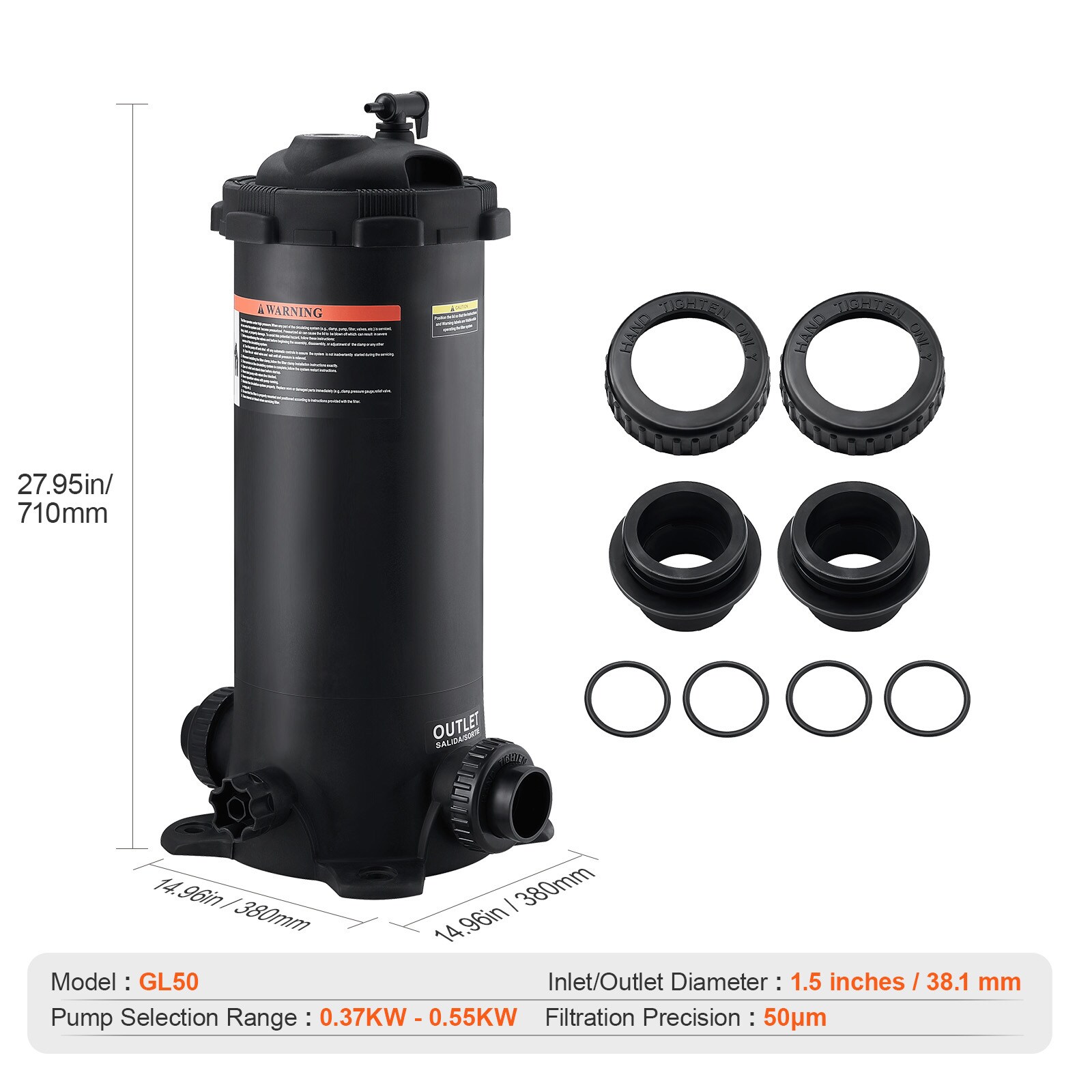 VEVOR YCTSGLQDXYCB9RJR3V0 Pool-Filter-Systems - View #8