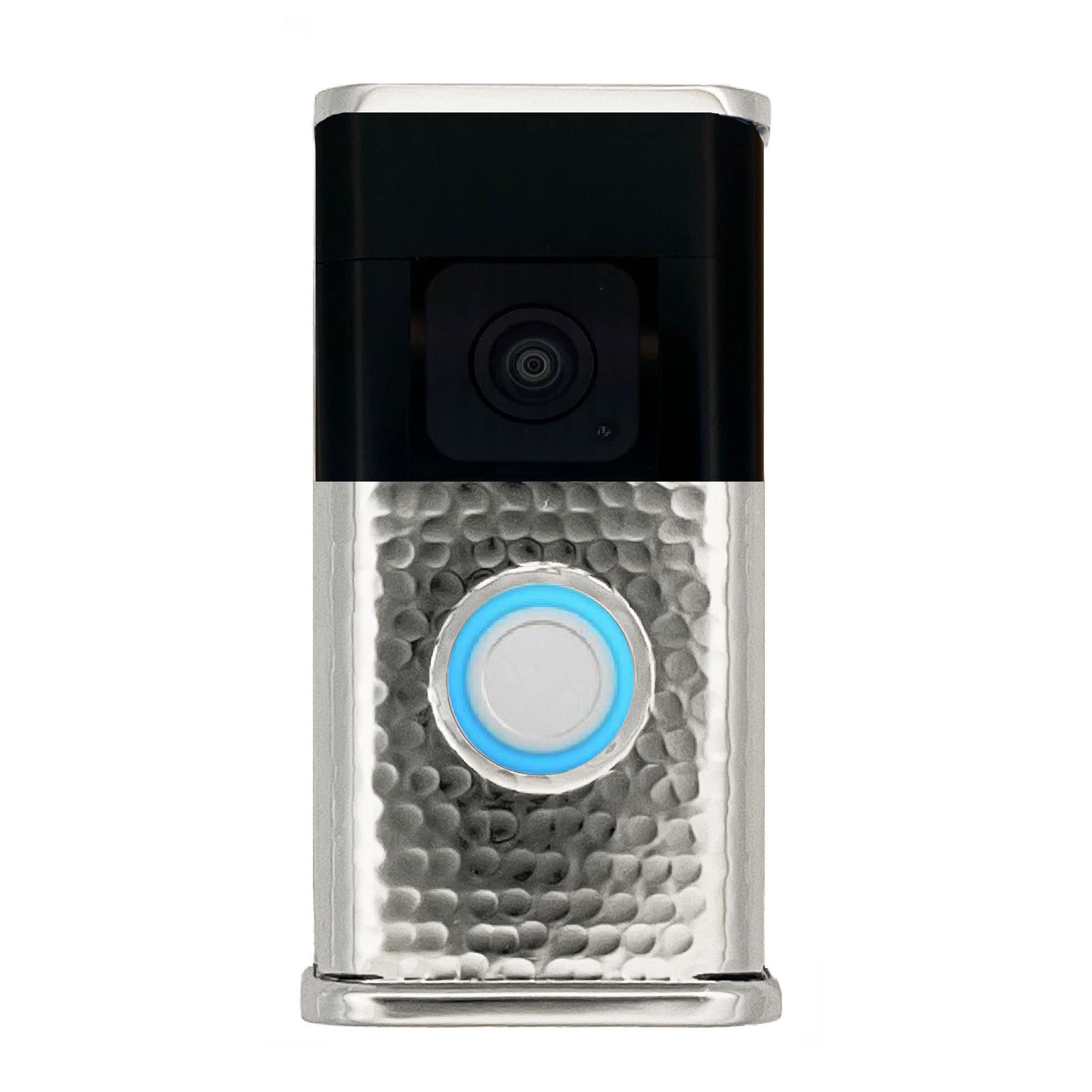 Michael Healy MHVR30058 Video Doorbell Decorative Covers (R3 Collection) Chrome Doorbell skin