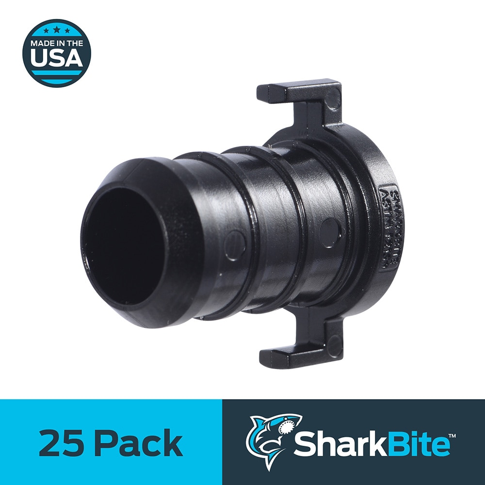 SharkBite UP514Z25 1/2-in PEX Crimp Poly Plug (25-Pack)