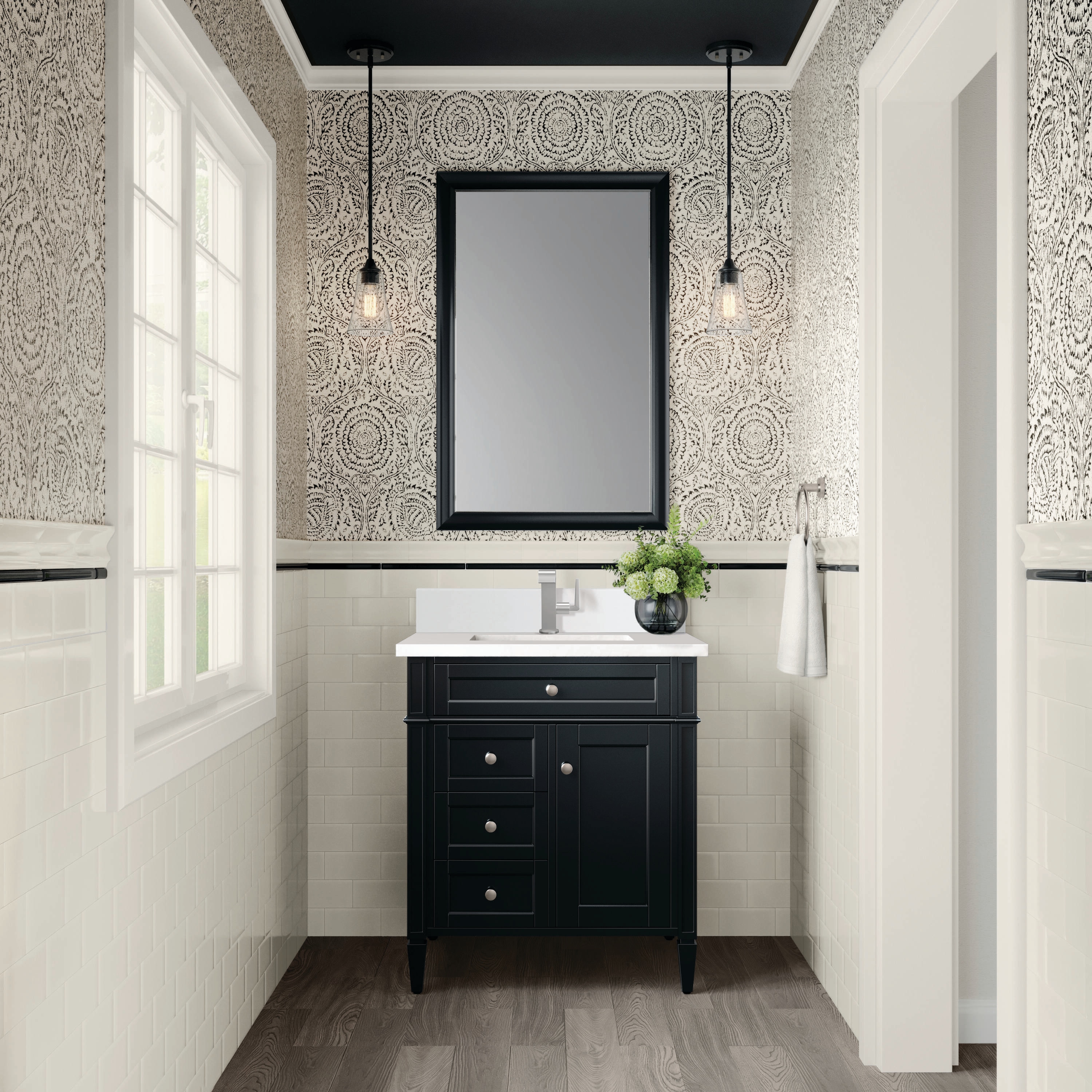 James Martin Vanities 650-V30-BKO-1WZ Bath-Vanity-Combo - View #2