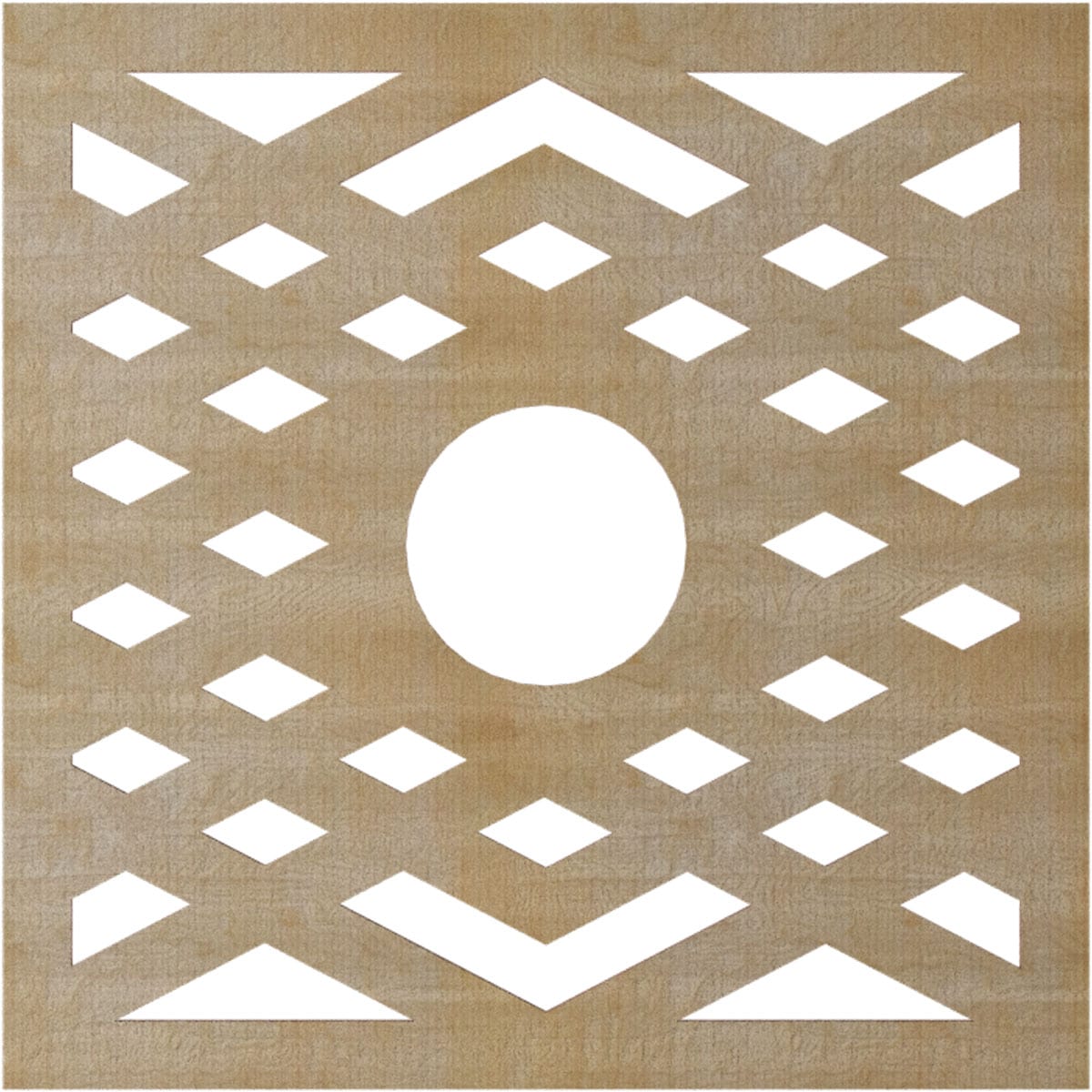 Ekena Millwork CMWP30X30X0250CHBI Ceiling-Medallions - View #4