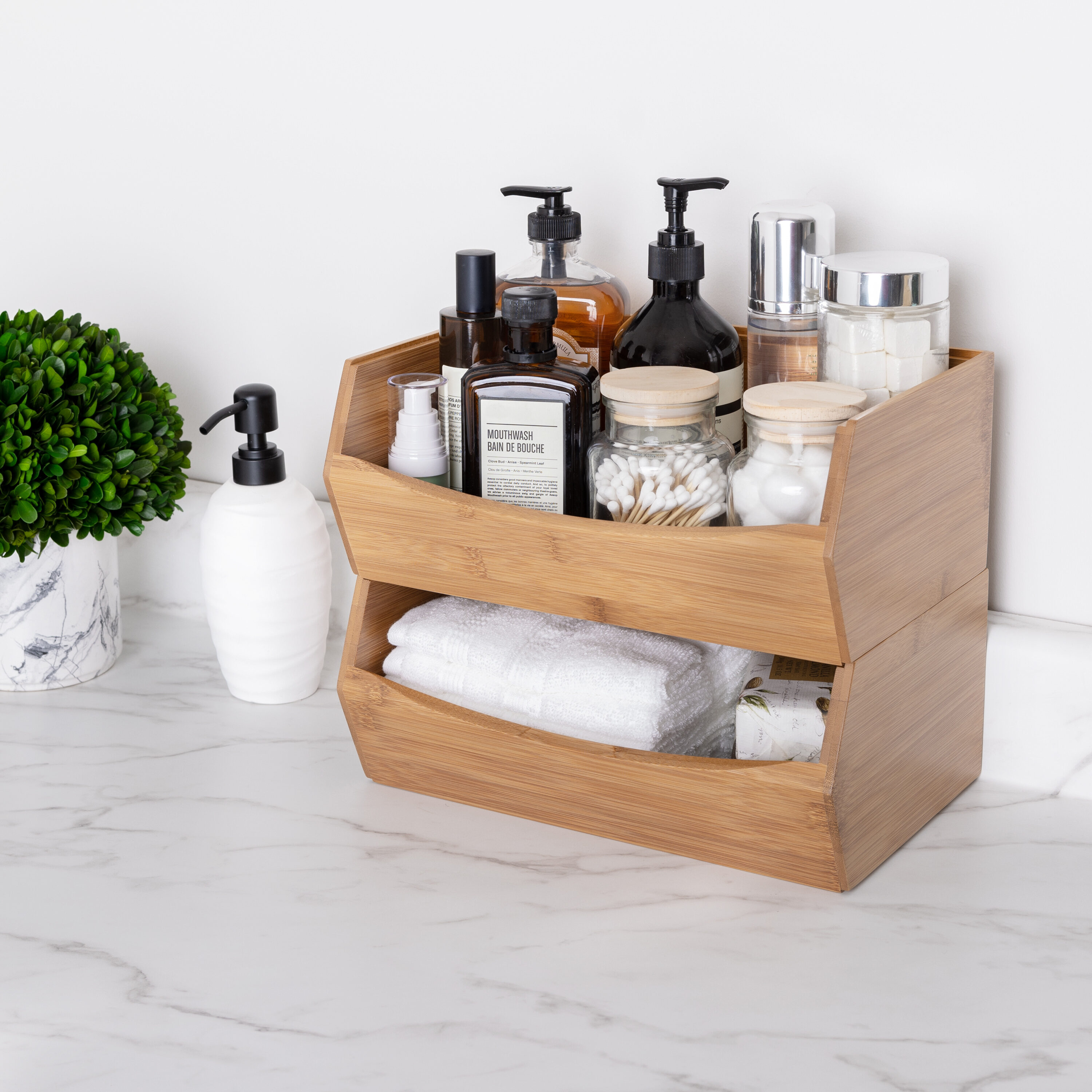 Seville Classics BMB17091 Pull-Out-Cabinet-Baskets - View #3
