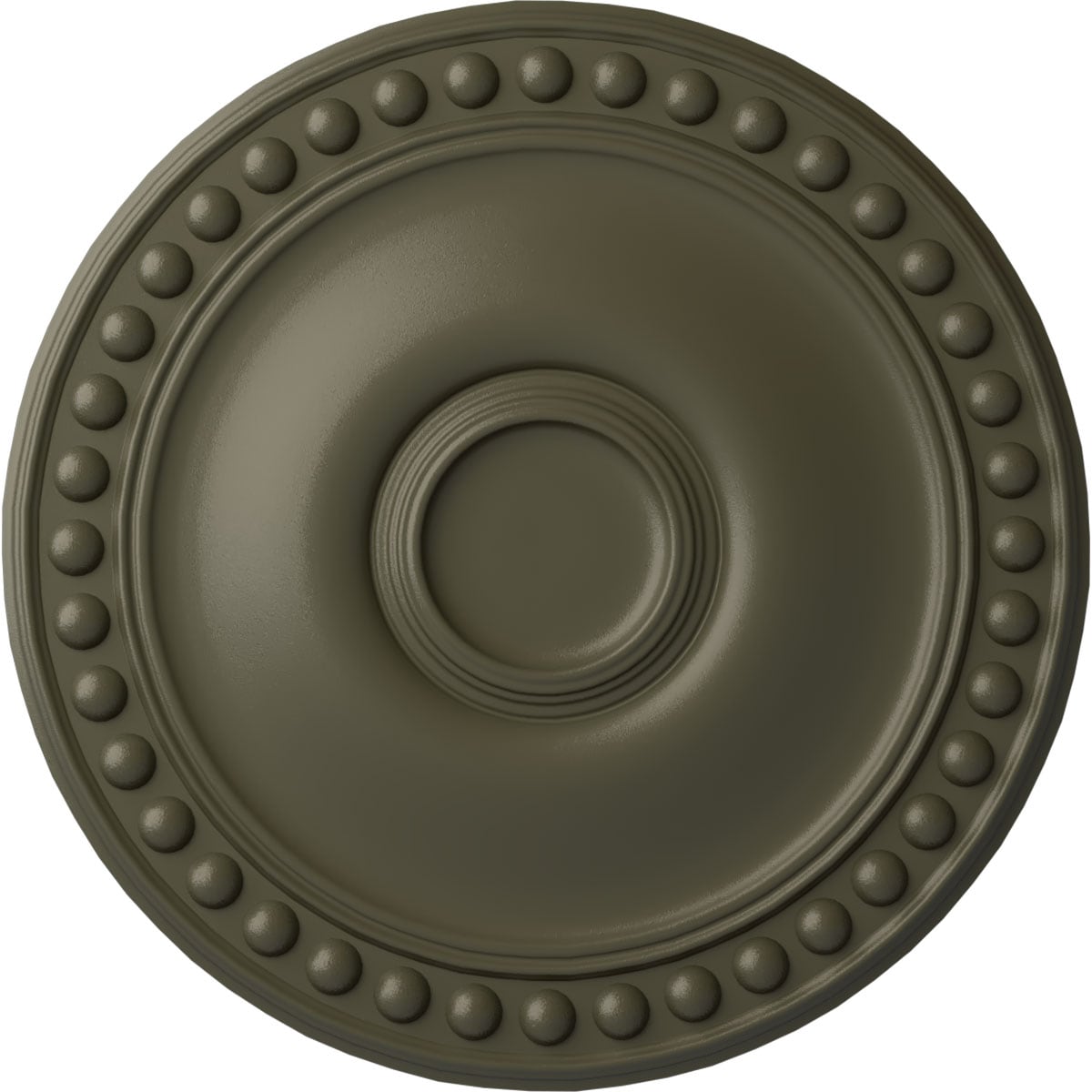 Ekena Millwork CM19FOWHF Foster 19.125-in W x 19.125-in L Painted Witch Hazel Polyurethane Whole Ceiling Medallion