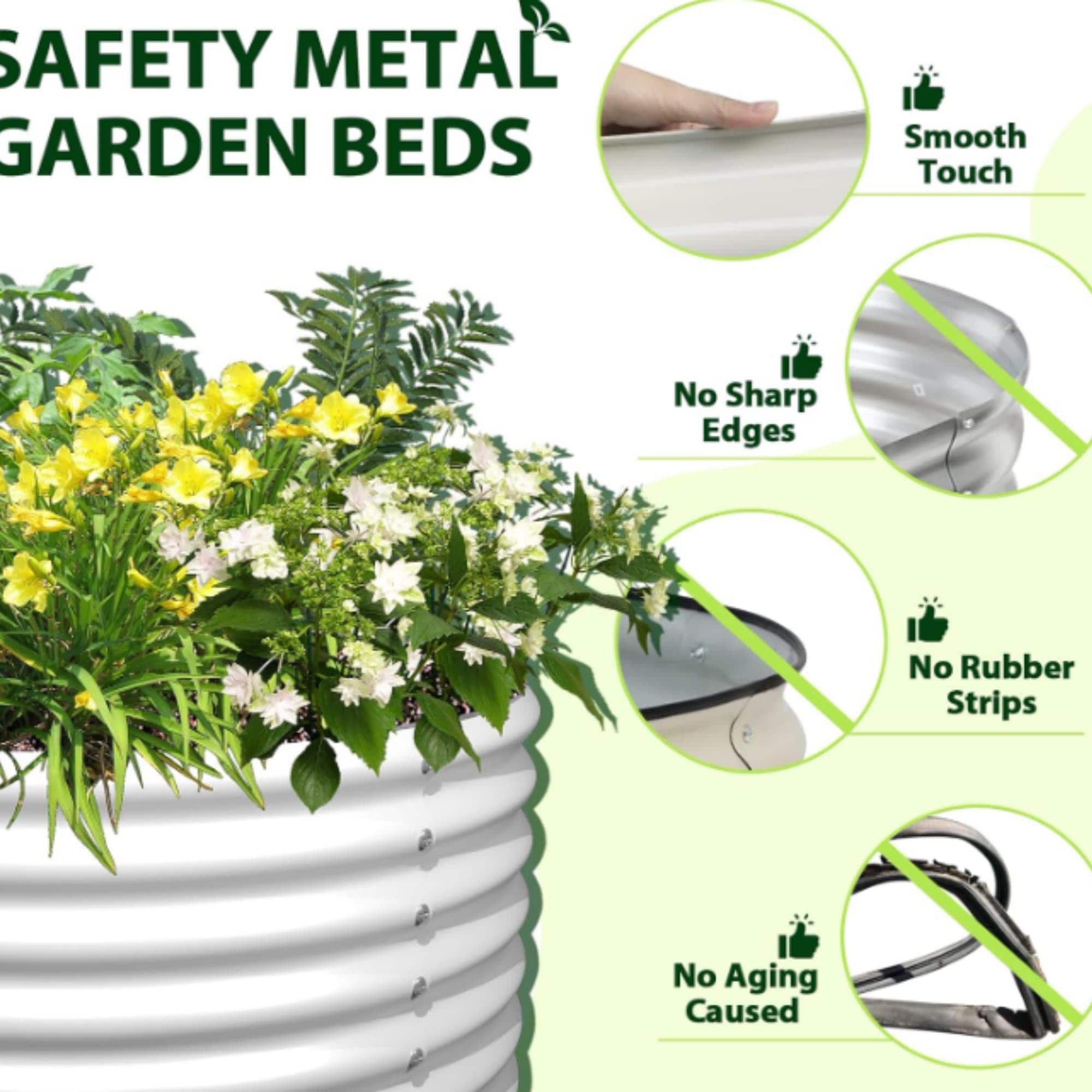 Ama Pear S-FLWBD-13 Raised-Garden-Beds - View #6